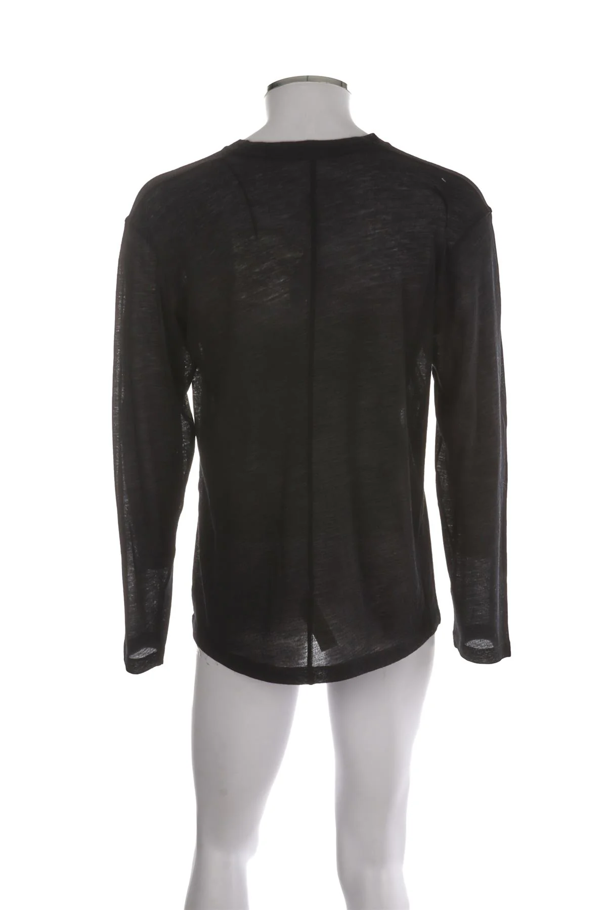 THE ROW BLACK MENS WOOL TOP MEDIUM - Image 4