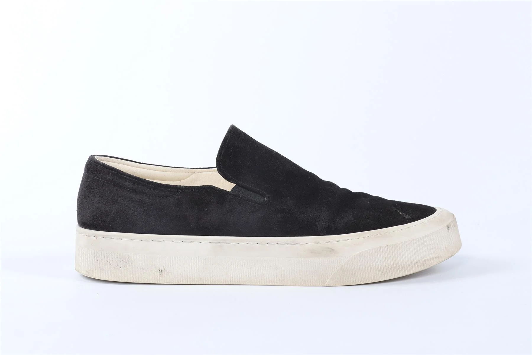 THE ROW BLACK SUEDE SNEAKERS EU 38 UK 5 US 8 - Image 2