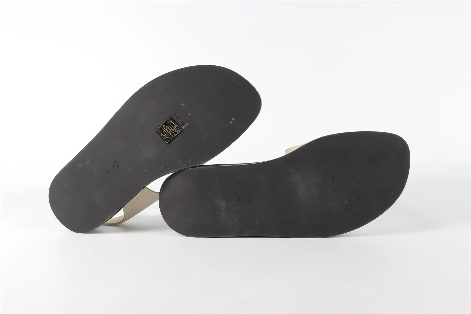 THE ROW CREAM FISHERMAN LEATHER SANDALS EU 38 UK 5 US 8 - Image 6
