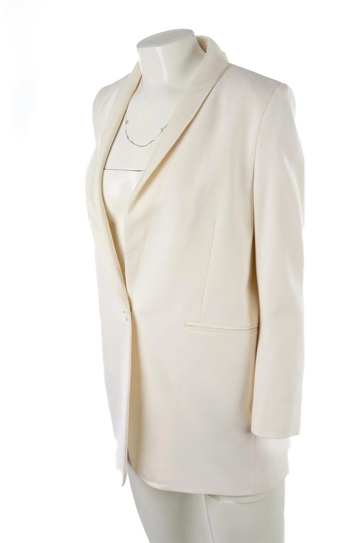 THE ROW CREAM WOOL BLAZER US 4 UK 8 - Image 3