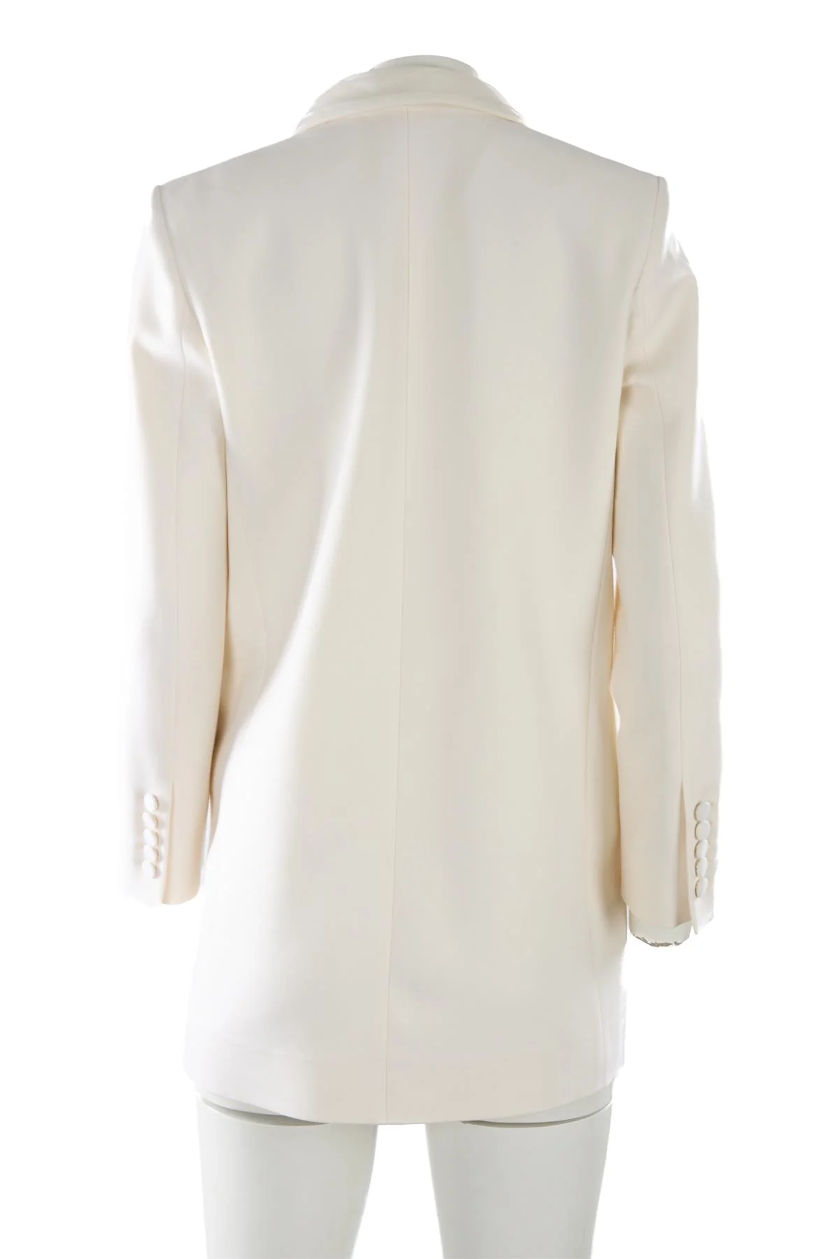 THE ROW CREAM WOOL BLAZER US 4 UK 8 - Image 4