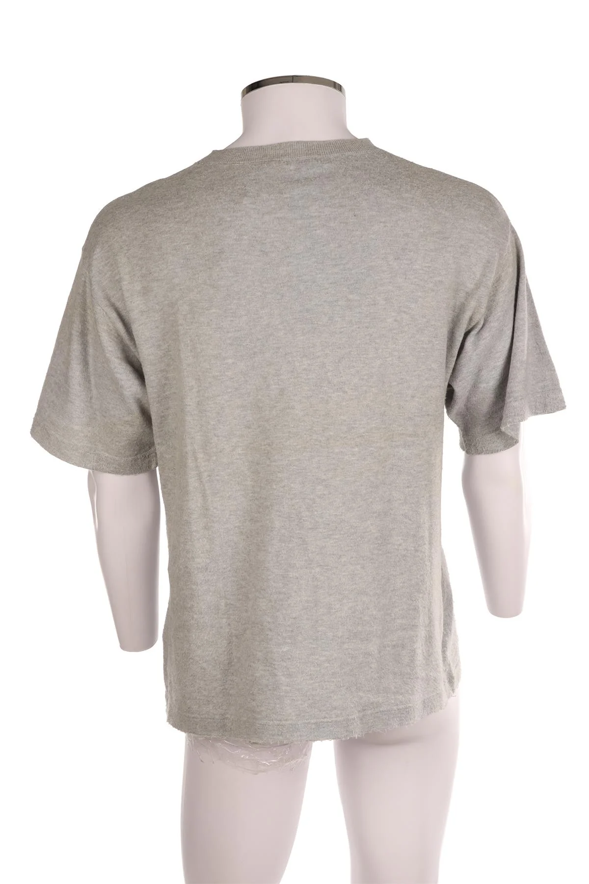 THE ROW GREY MEN'S COTTON T-SHIRT XSMALL - Image 4