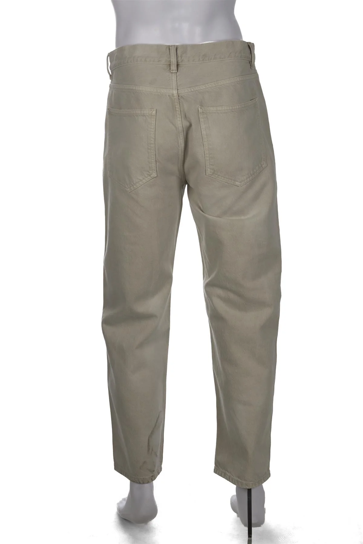 THE ROW GREY MENS STRAIGHT LEG JEANS W32 - Image 4