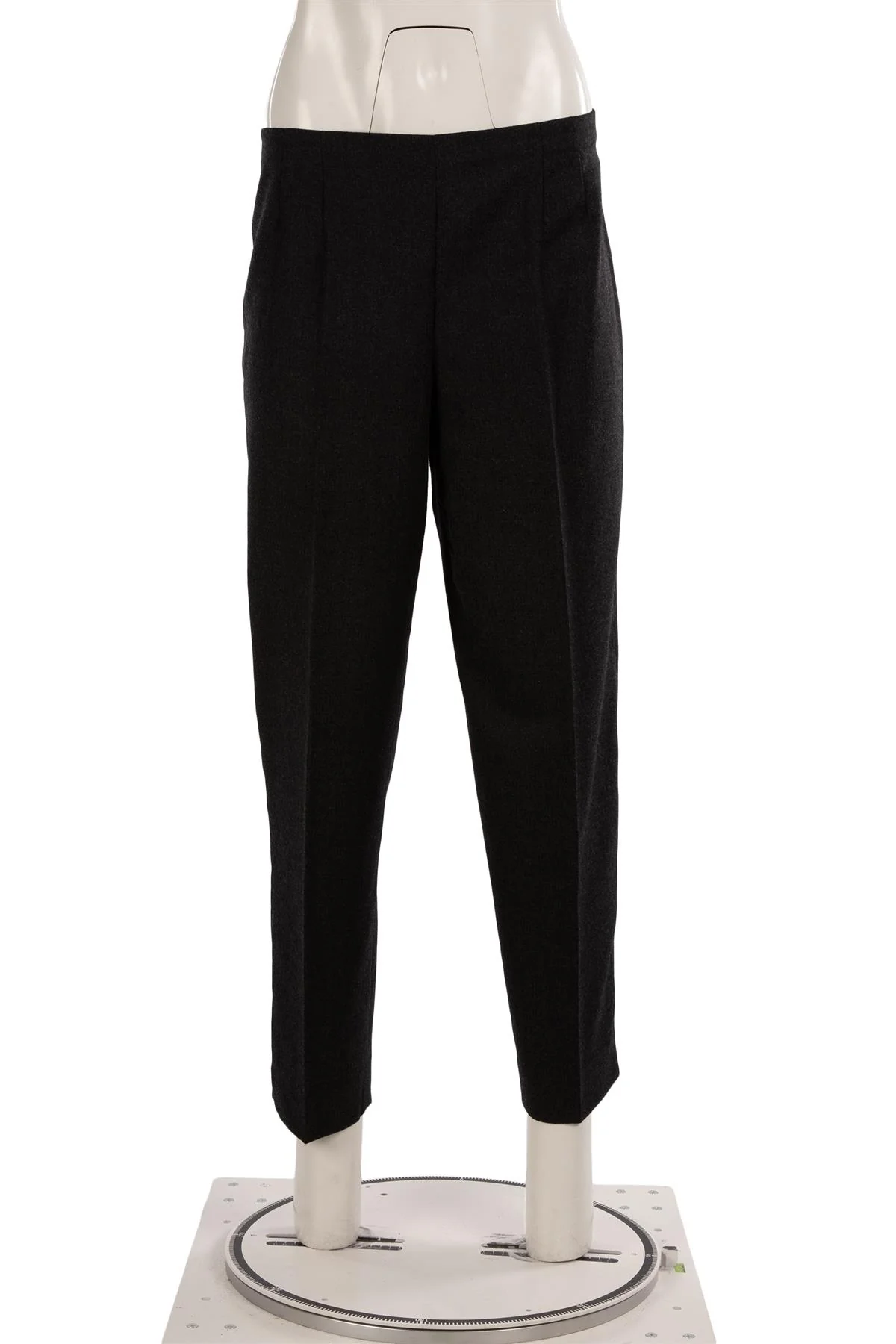 THE ROW GREY WOOL TAPERED PANTS US 10 UK 14 - Image 2