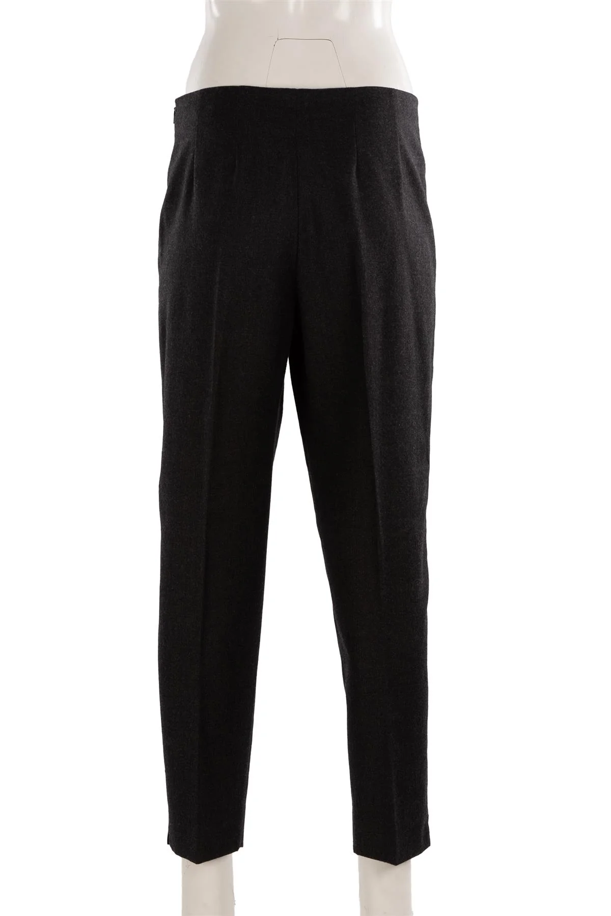 THE ROW GREY WOOL TAPERED PANTS US 10 UK 14 - Image 4