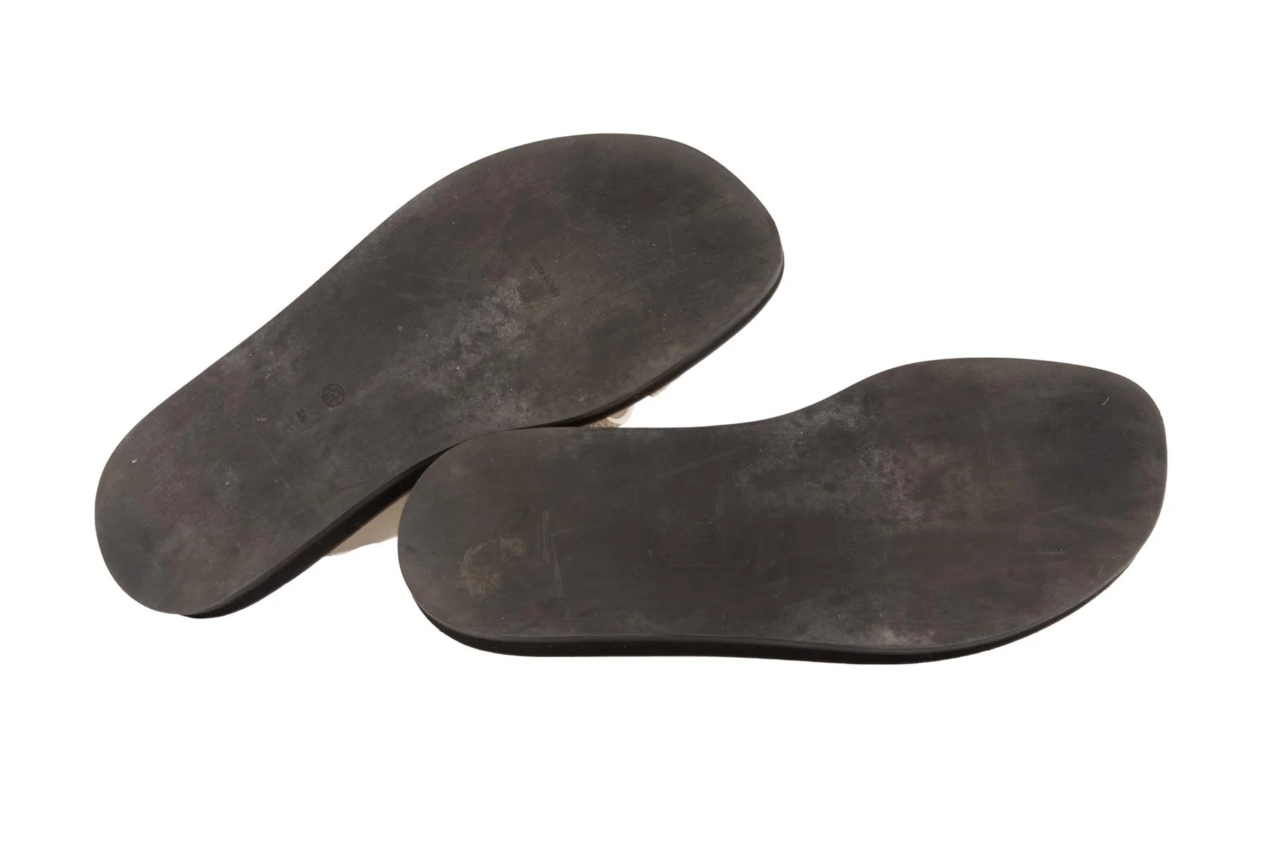 THE ROW IVORY FISHERMAN LEATHER SANDALS EU 38 UK 5 US 8 - Image 6