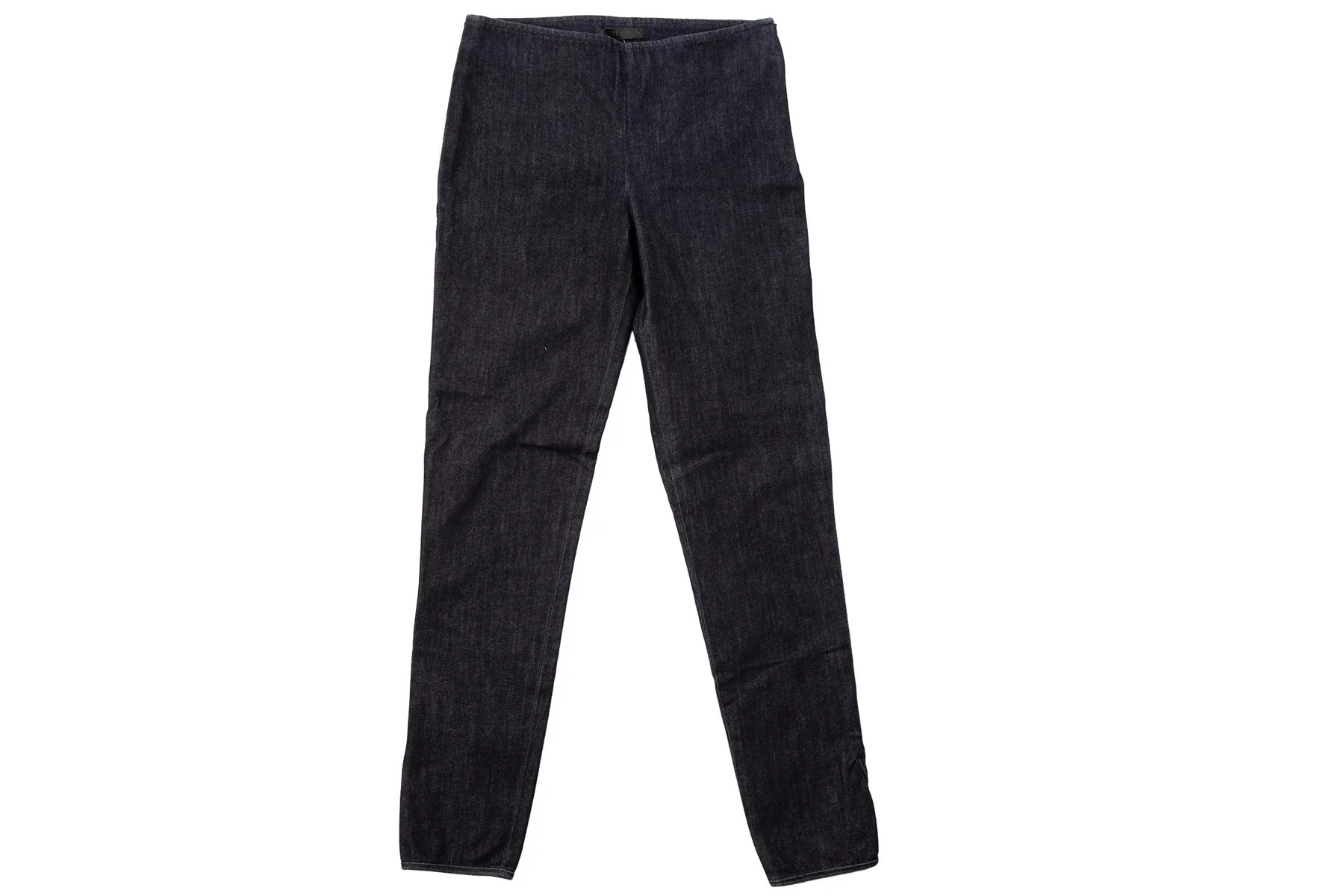 THE ROW NAVY DENIM SKINNY PANTS XSMALL - Image 2