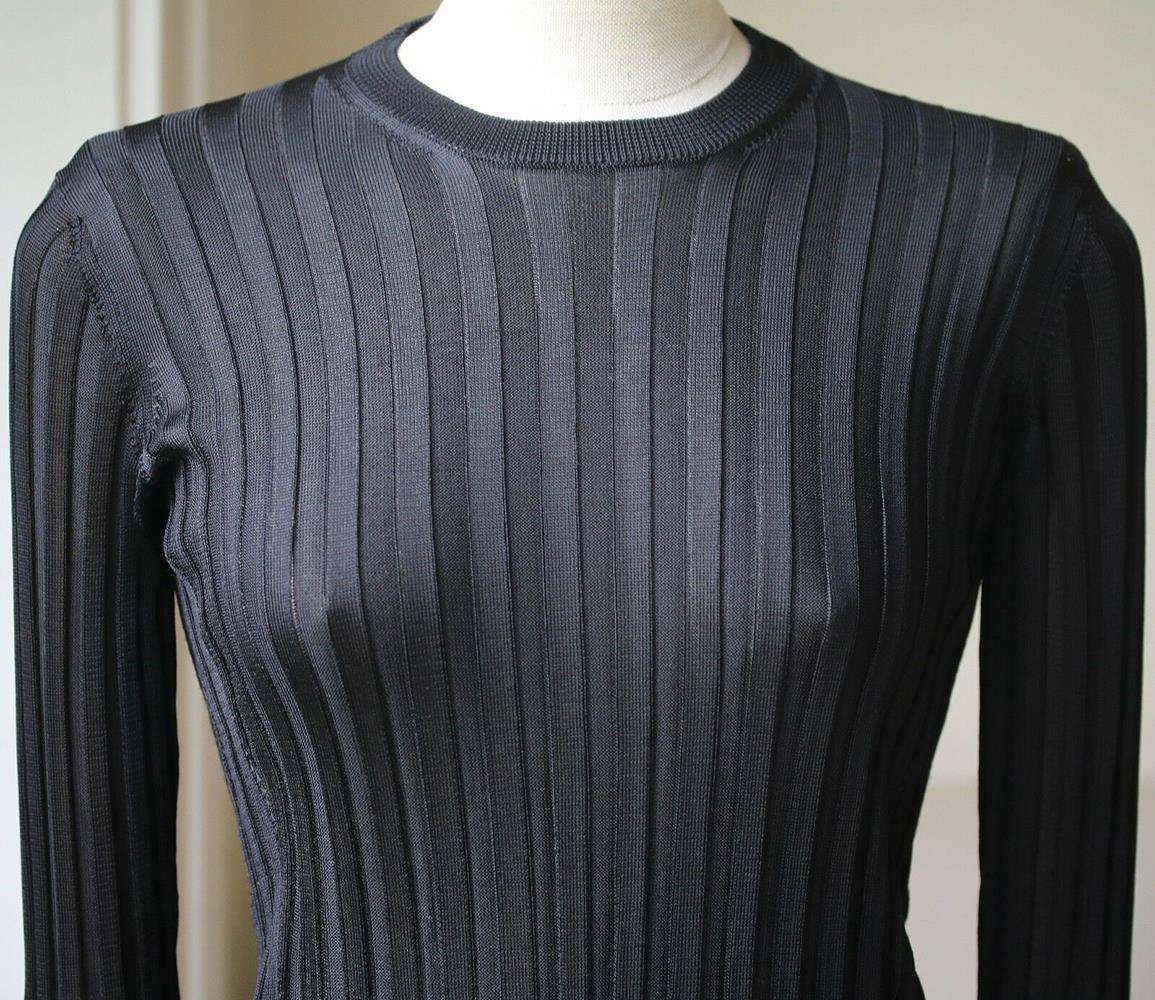 THE ROW NINETT RIBBED SWEATSHIRT XSMALL - Image 2