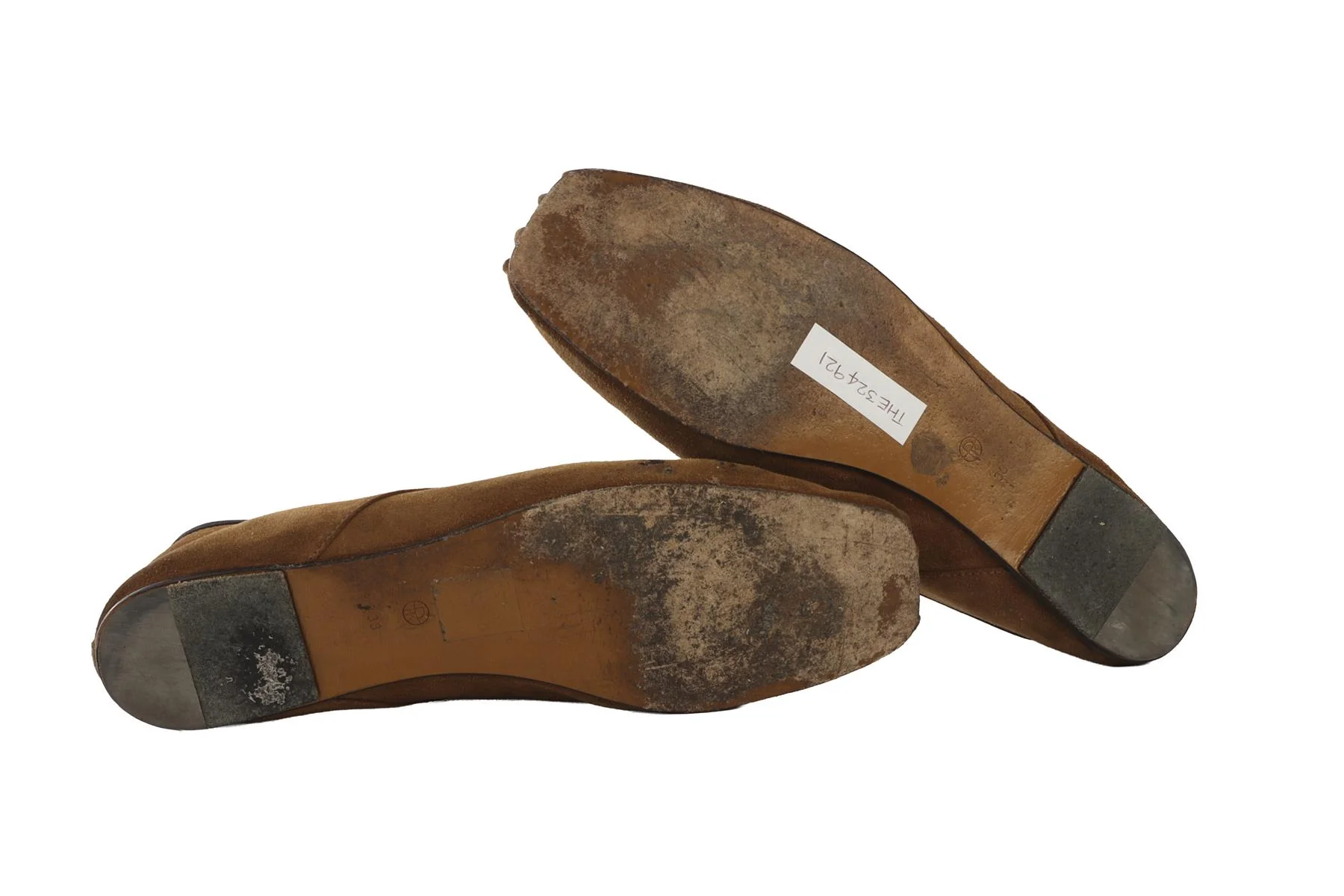 THE ROW TAN SUEDE BALLET FLATS  EU 38 UK 5 US 8 - Image 6