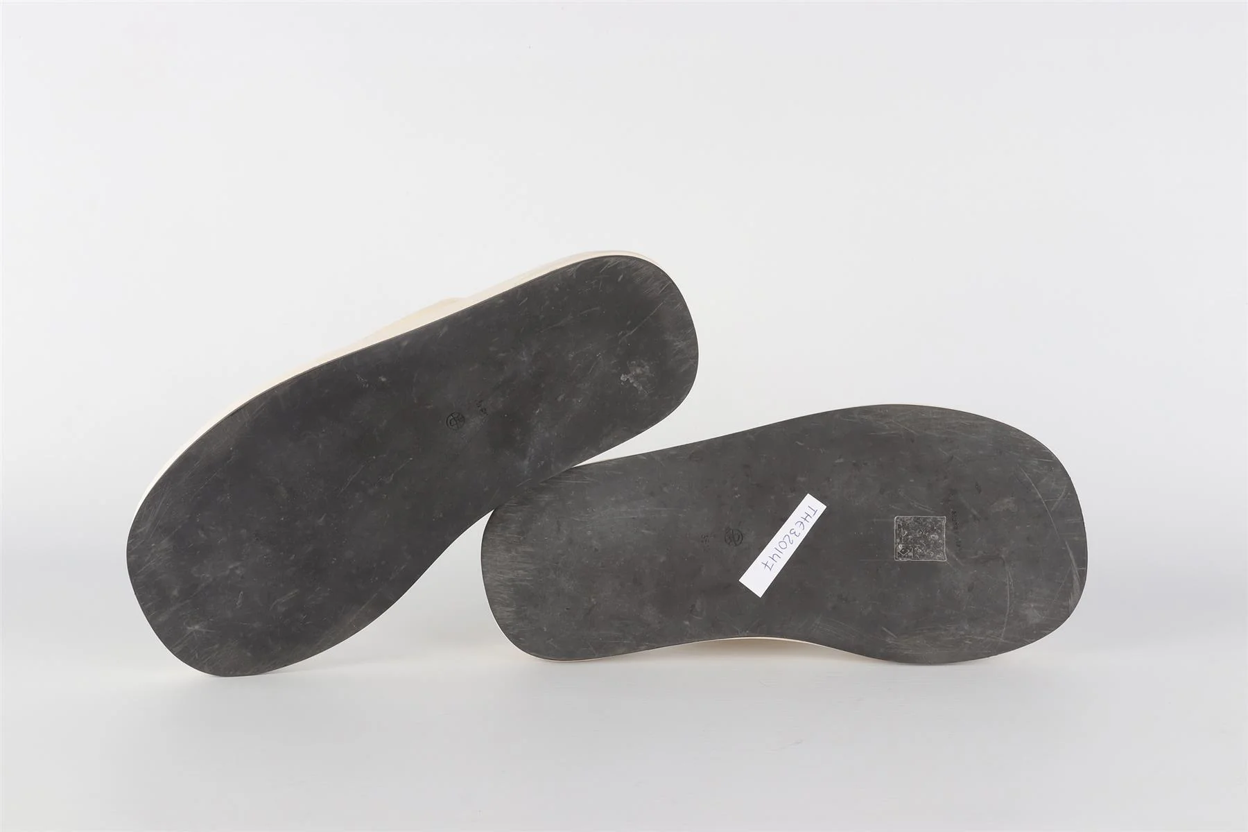 THE ROW WHITE GINZA LEATHER FLIP FLOPS EU 38.5 UK 5.5 US 8.5 - Image 6