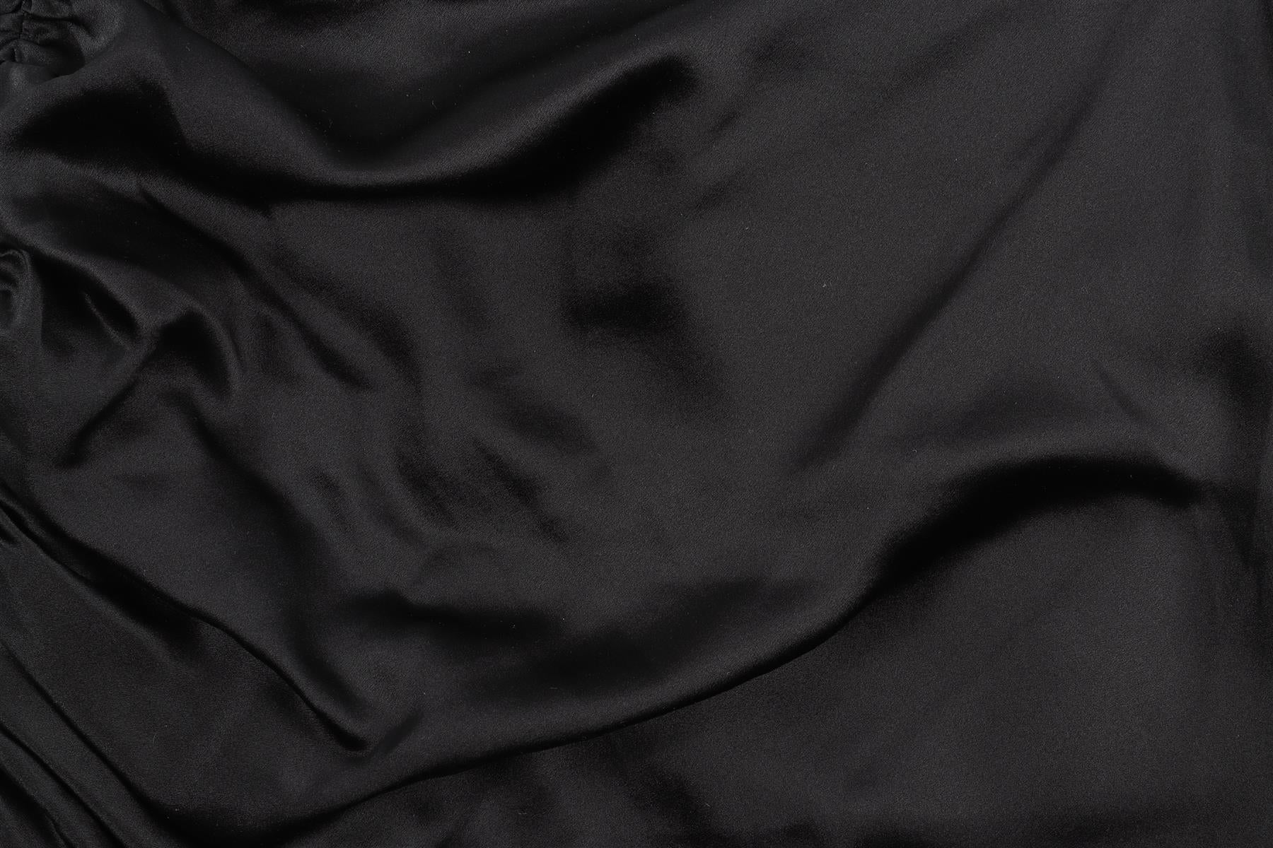 THE SEI BLACK SILK MINI SKIRT US 2 UK 6 - Image 5