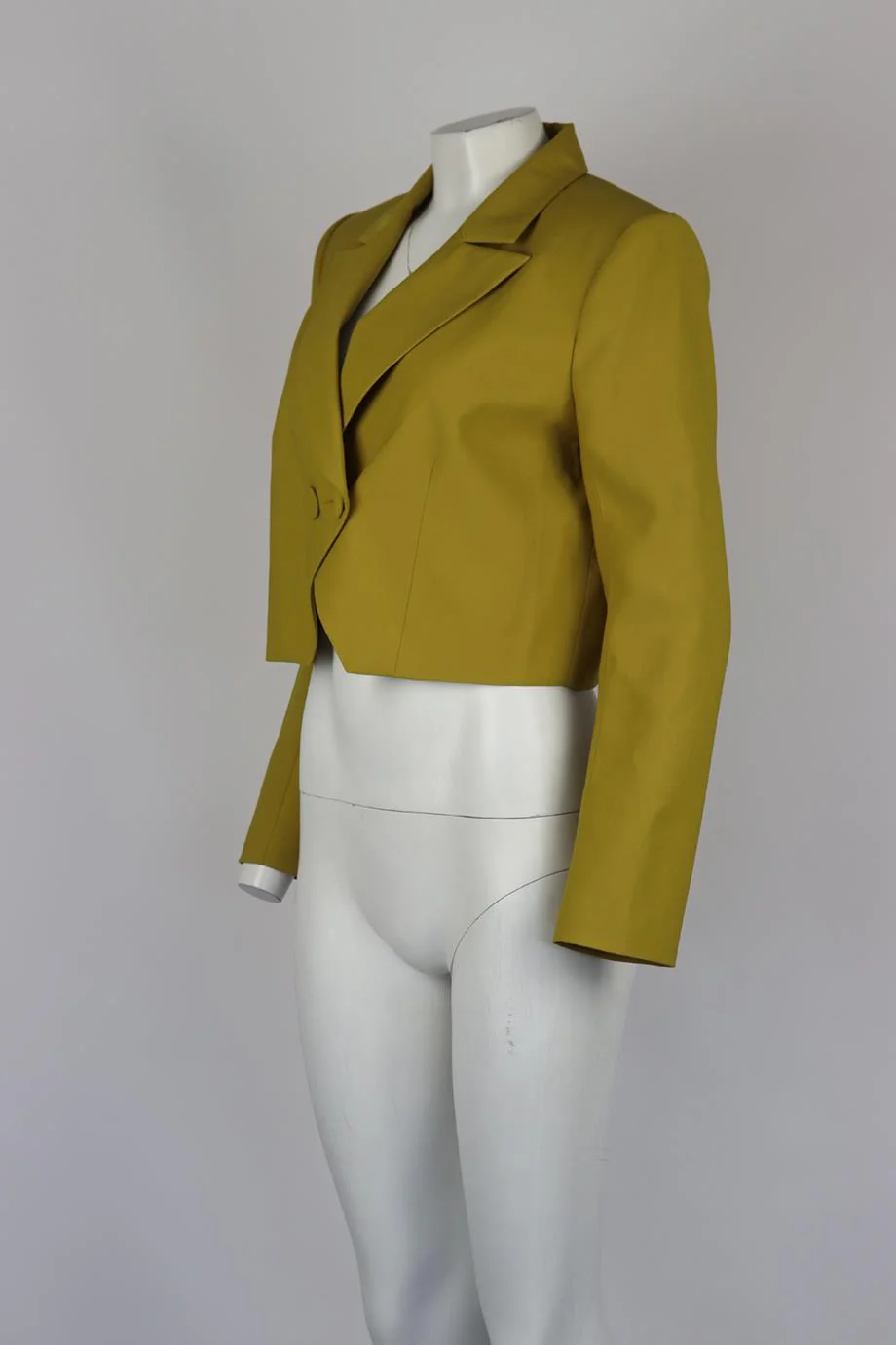 THE SEI CROPPED DOUBLE BREASTED CREPE BLAZER US 4 UK 8 - Image 3