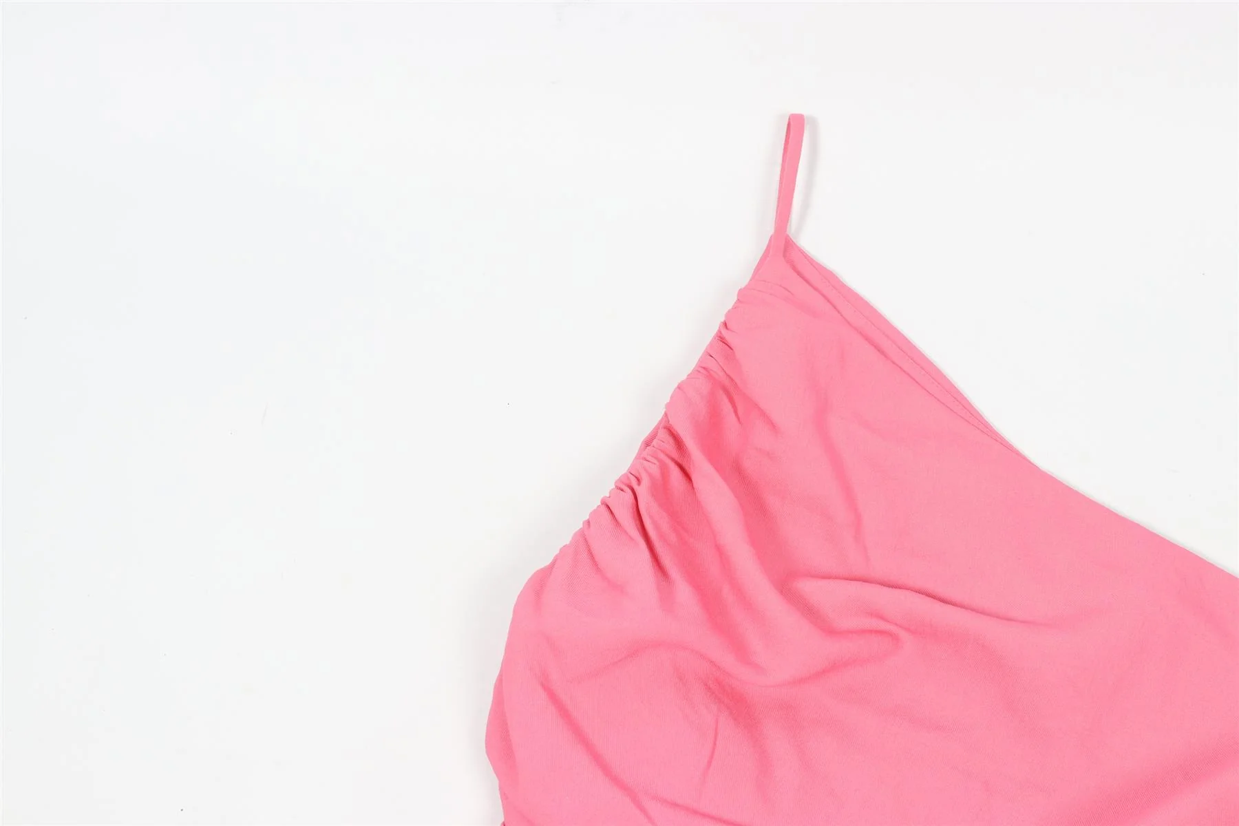 THE SEI PINK TWILL MINI DRESS US 4 UK 8 - Image 3