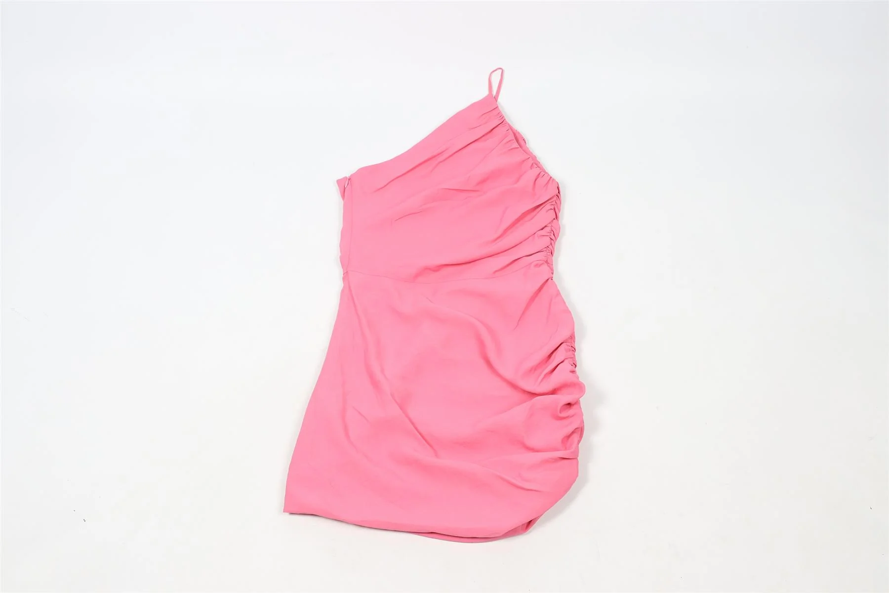 THE SEI PINK TWILL MINI DRESS US 4 UK 8 - Image 4