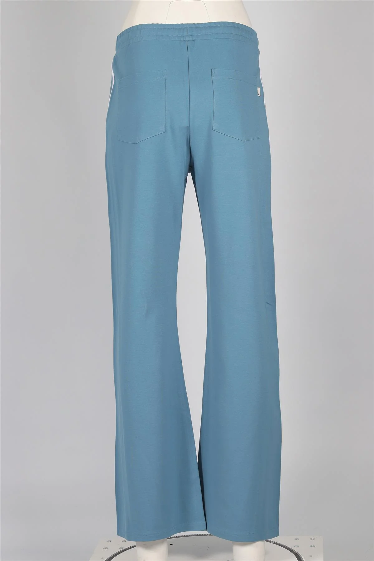 THE UPSIDE BLUE JERSEY STRAIGHT LEG PANTS XSMALL - Image 4
