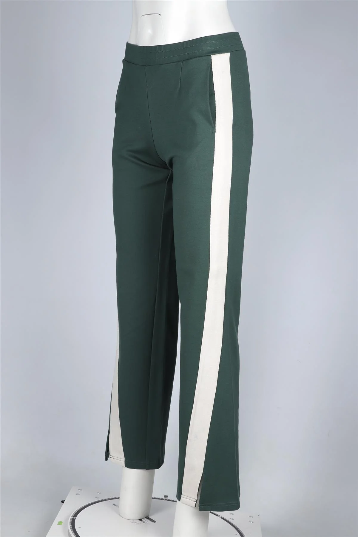 THE UPSIDE GREEN JERSEY TRACK PANTS XSMALL - Image 3
