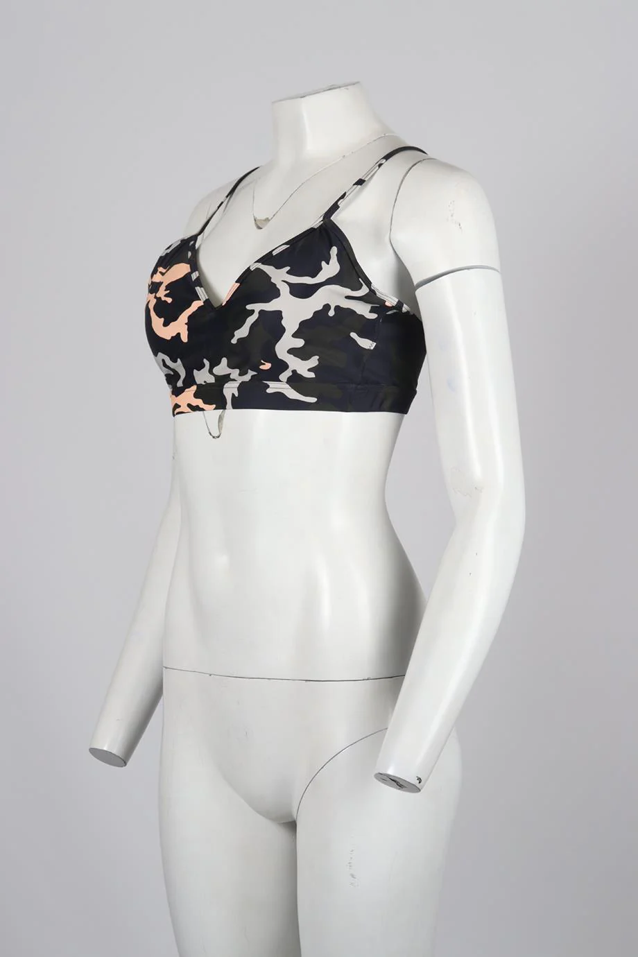 THE UPSIDE PRINTED JERSEY SPORT BRA US 10 UK 14 - Image 3