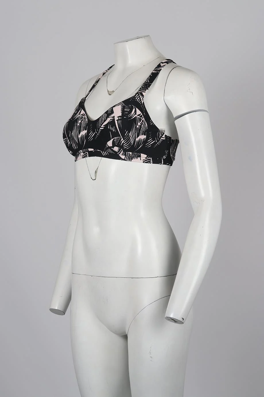 THE UPSIDE PRINTED JERSEY SPORTS BRA LARGE - Image 3