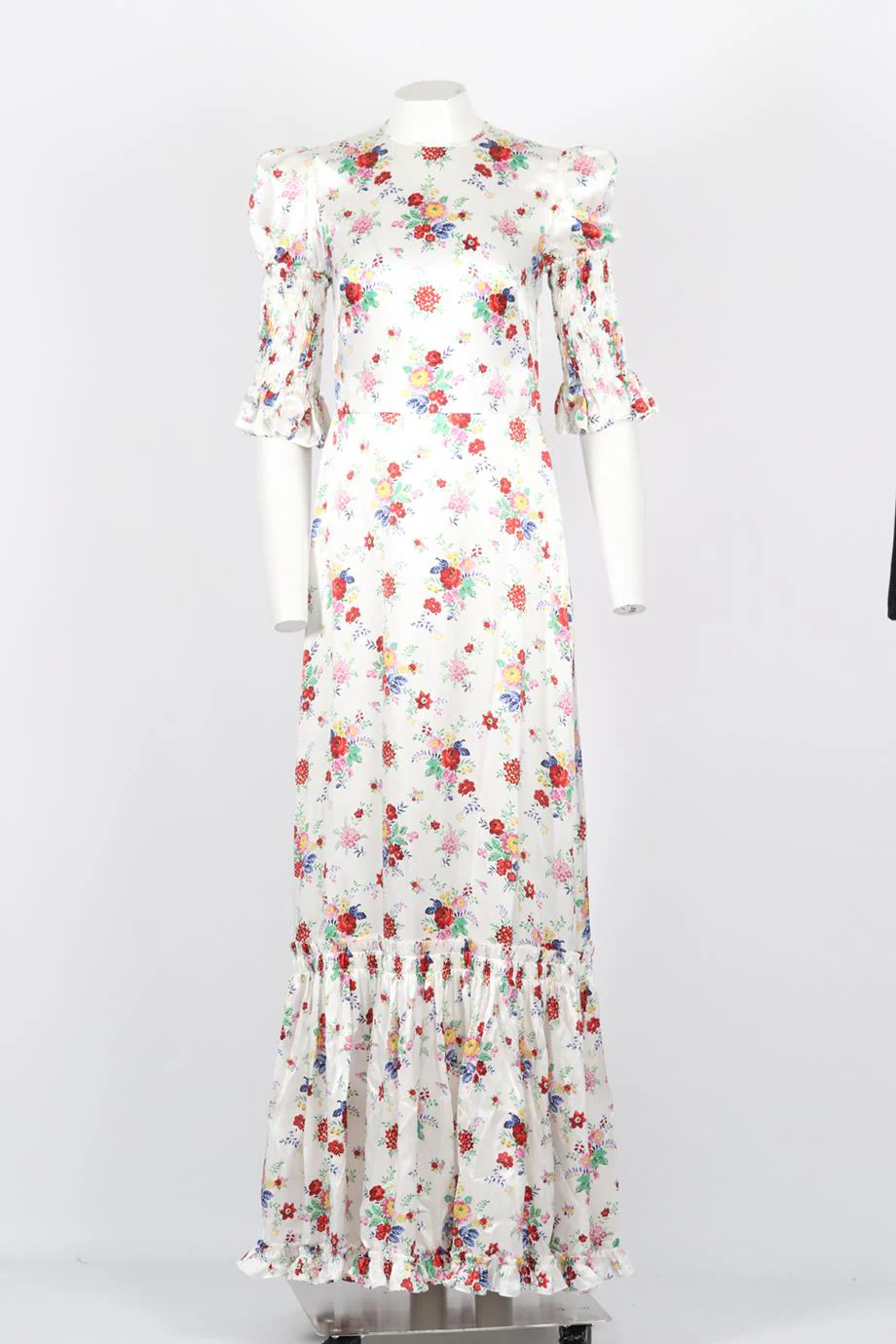THE VAMPIRE'S WIFE FLORAL PRINT SILK MAXI DRESS UK 12 - Image 2