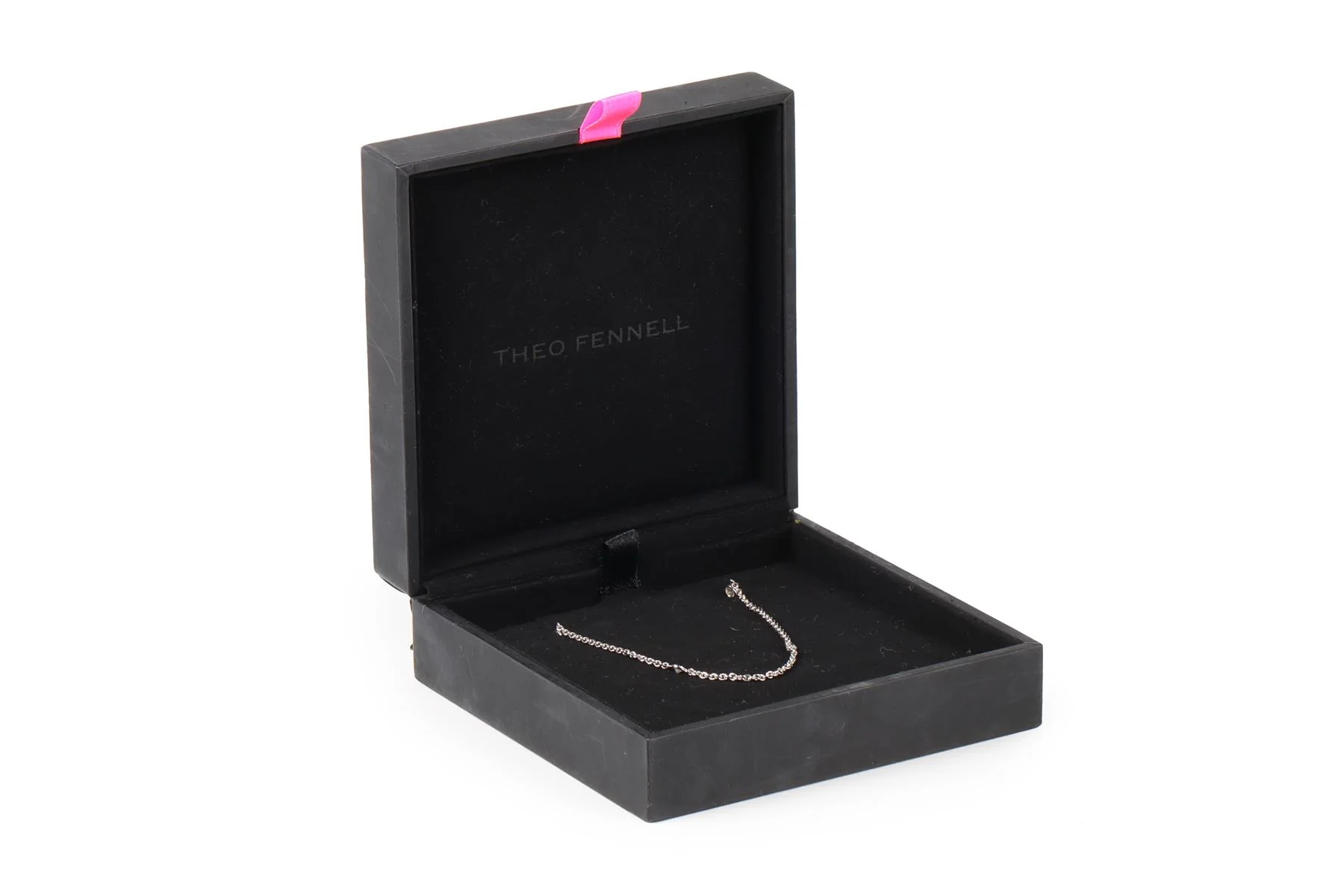 THEO FENNELL 18K WHITE GOLD AND DIAMOND CHAIN NECKLACE - Image 8