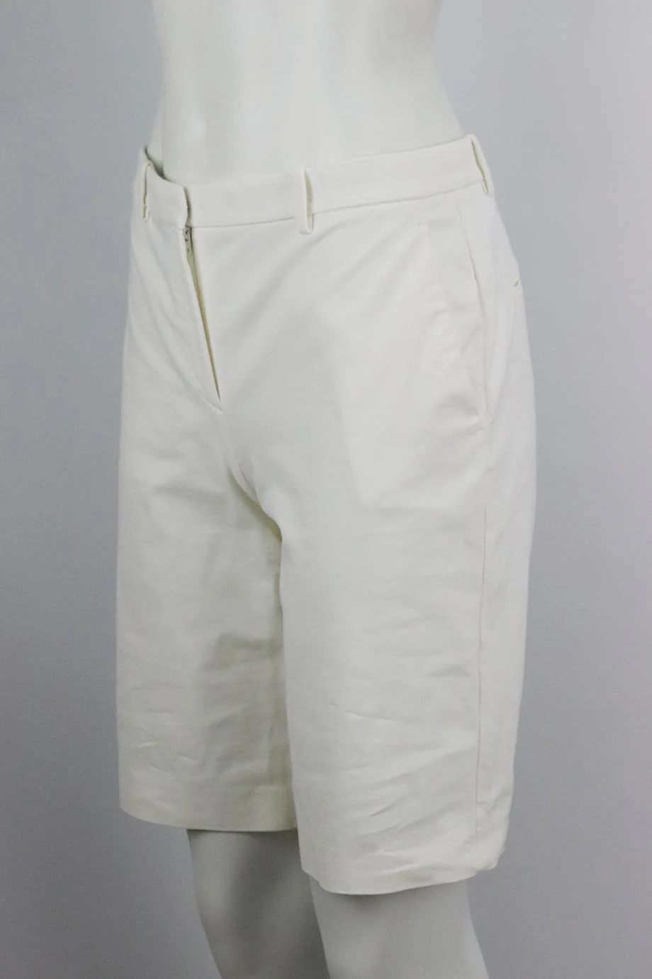 THEORY COTTON BLEND SHORTS US 8 UK 12 - Image 3