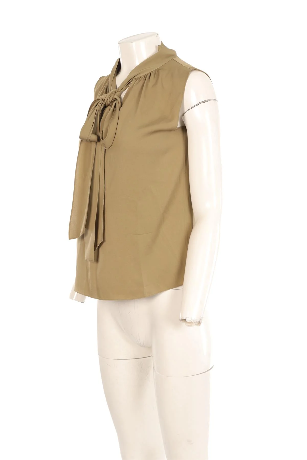 THEORY GREEN SILK TOP SMALL - Image 3