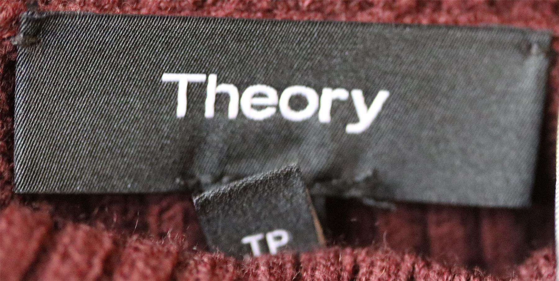 THEORY JEMLISS CUTOUT RIBBED WOOL BLEND SWEATER XSMALL - Image 4