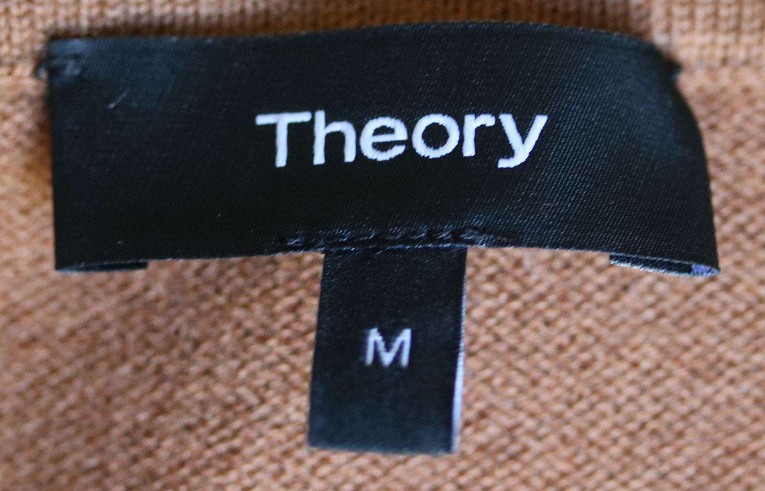 THEORY OFF THE SHOULDER MERINO WOOL MIDI DRESS MEDIUM - Image 6