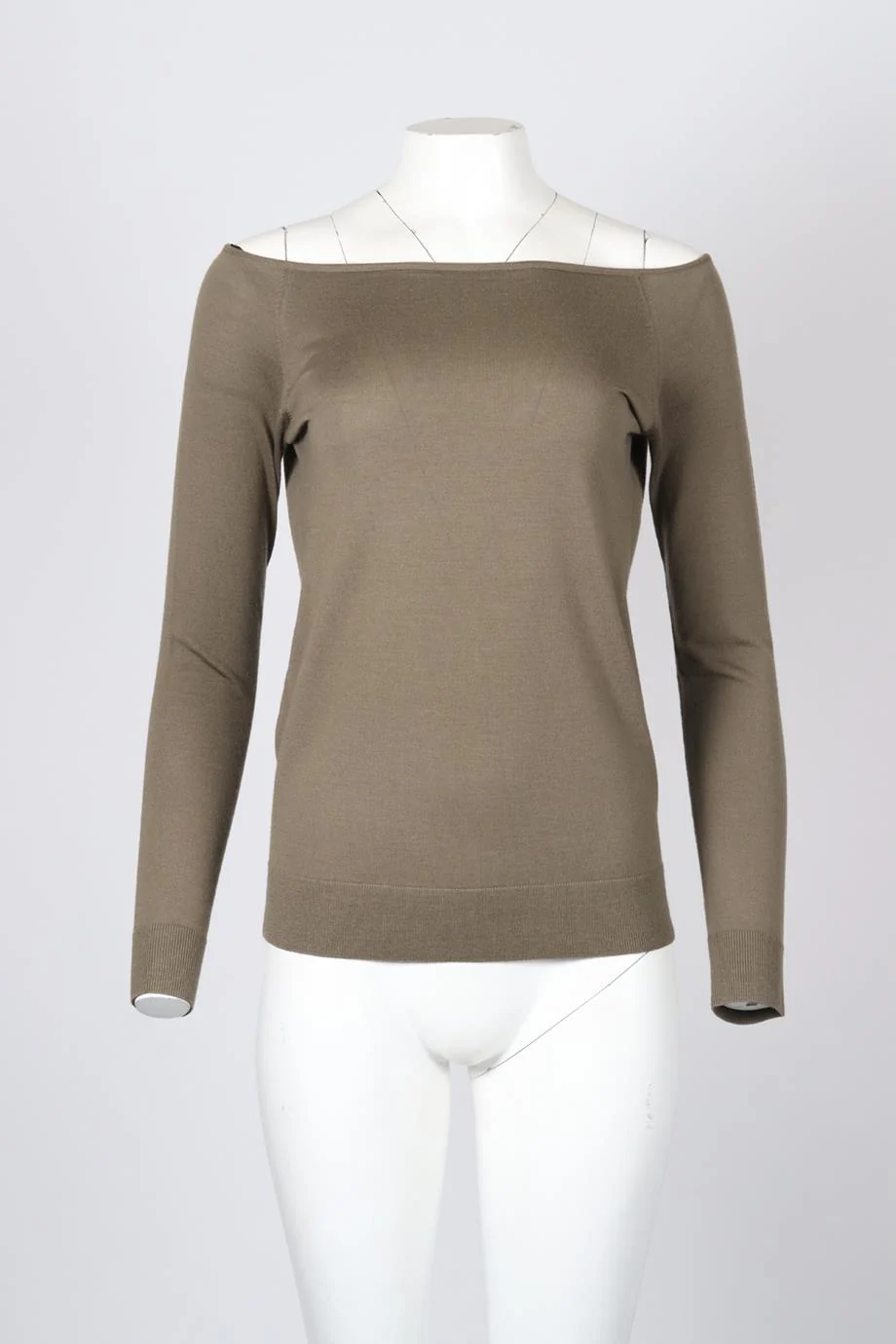 THEORY OFF THE SHOULDER WOOL TOP SMALL - Image 2