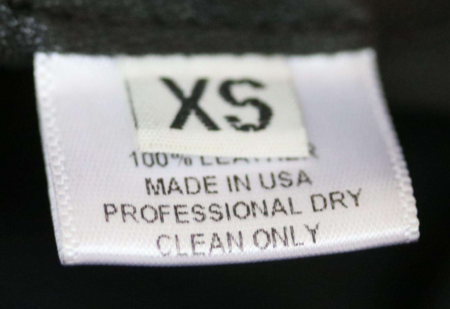 THEPERFEXT JESSICA HIGH WAISTED LEATHER LEGGINGS XSMALL - Image 6