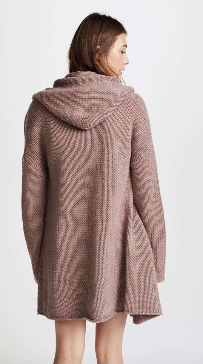 THEPERFEXT LONG SLEEVE CASHMERE CARDIGAN XSMALL - Image 2