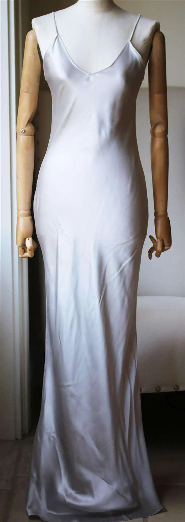 THEPERFEXT SARAH SILK MAXI DRESS XSMALL