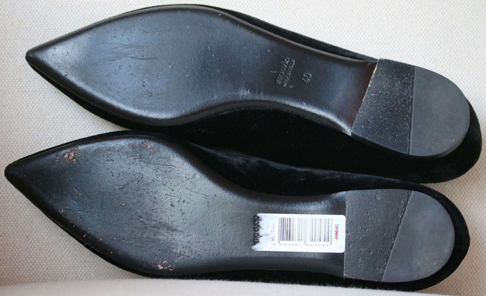THEYSKENS' THEORY VELVET BALLET FLATS EU 40 UK 7 US 10 - Image 5