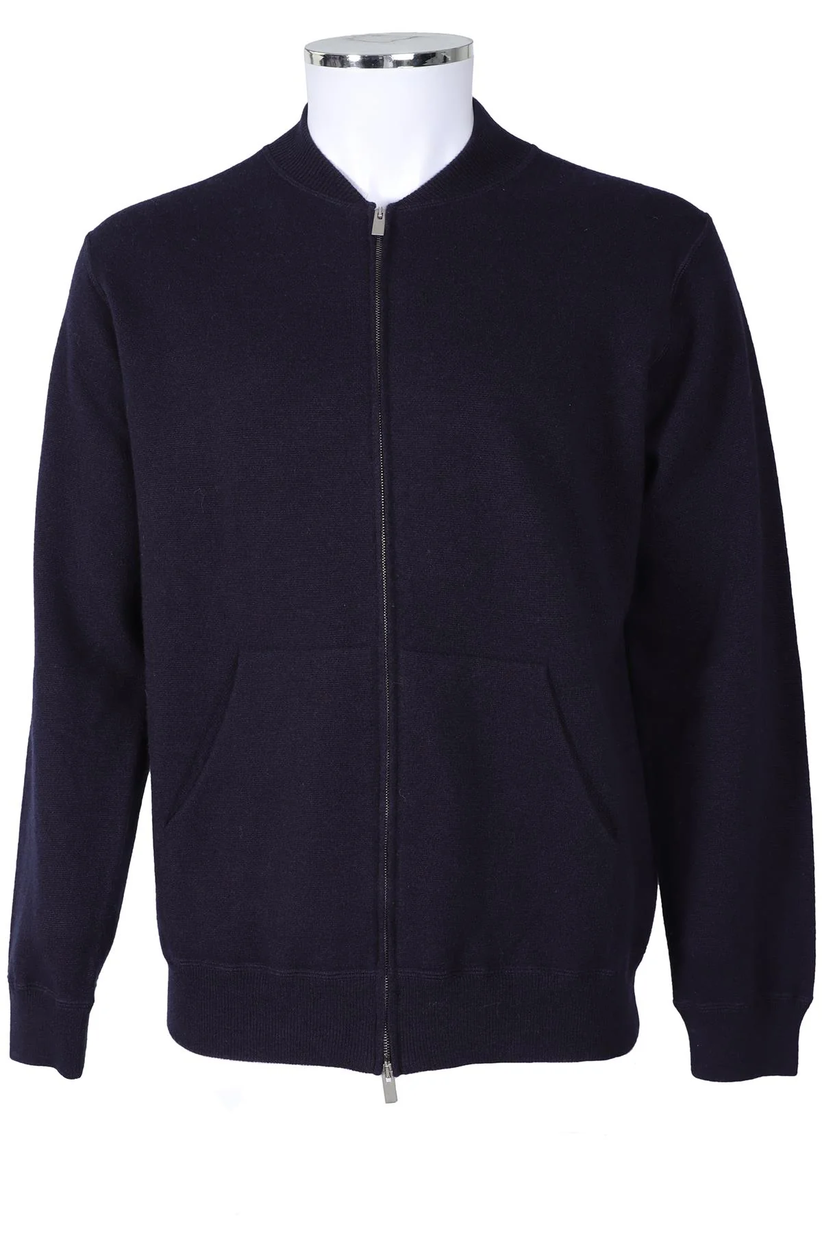 THOM SWEENEY NAVY MEN'S WOOL CARDIGAN XLARGE
