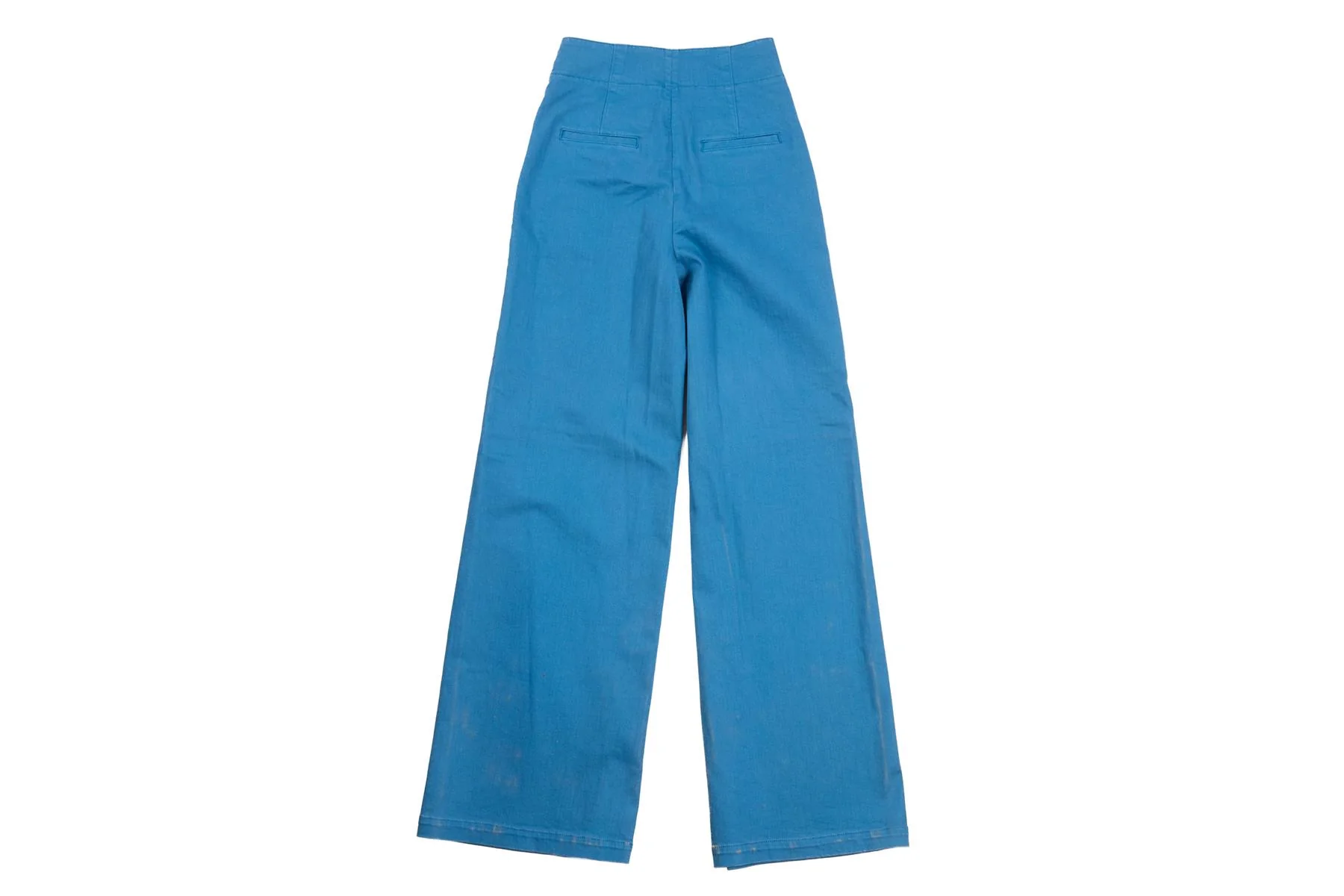 TIBI BUE COTTON WIDE LEG JEANS - Image 4