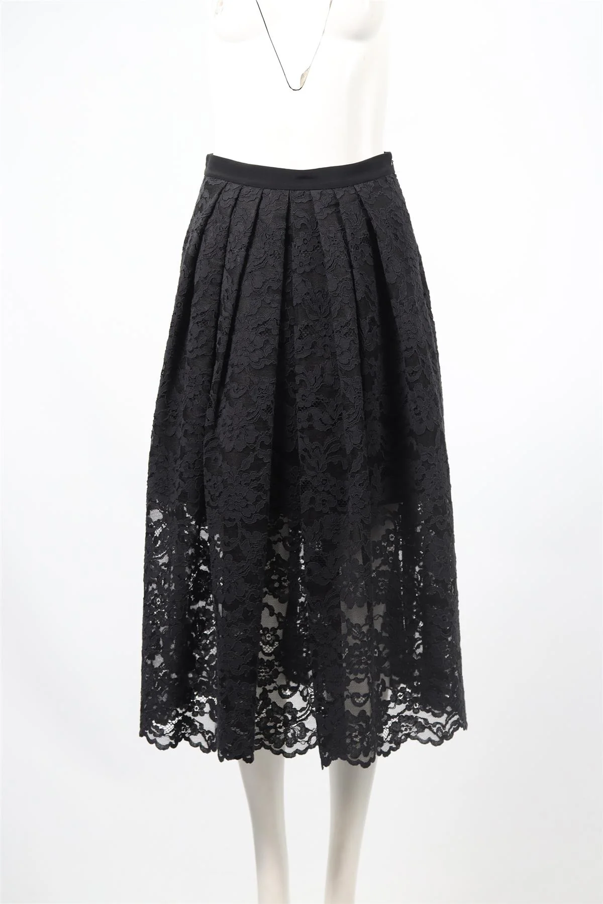 TIBI LACE MAXI SKIRT US 4 UK 8 - Image 2