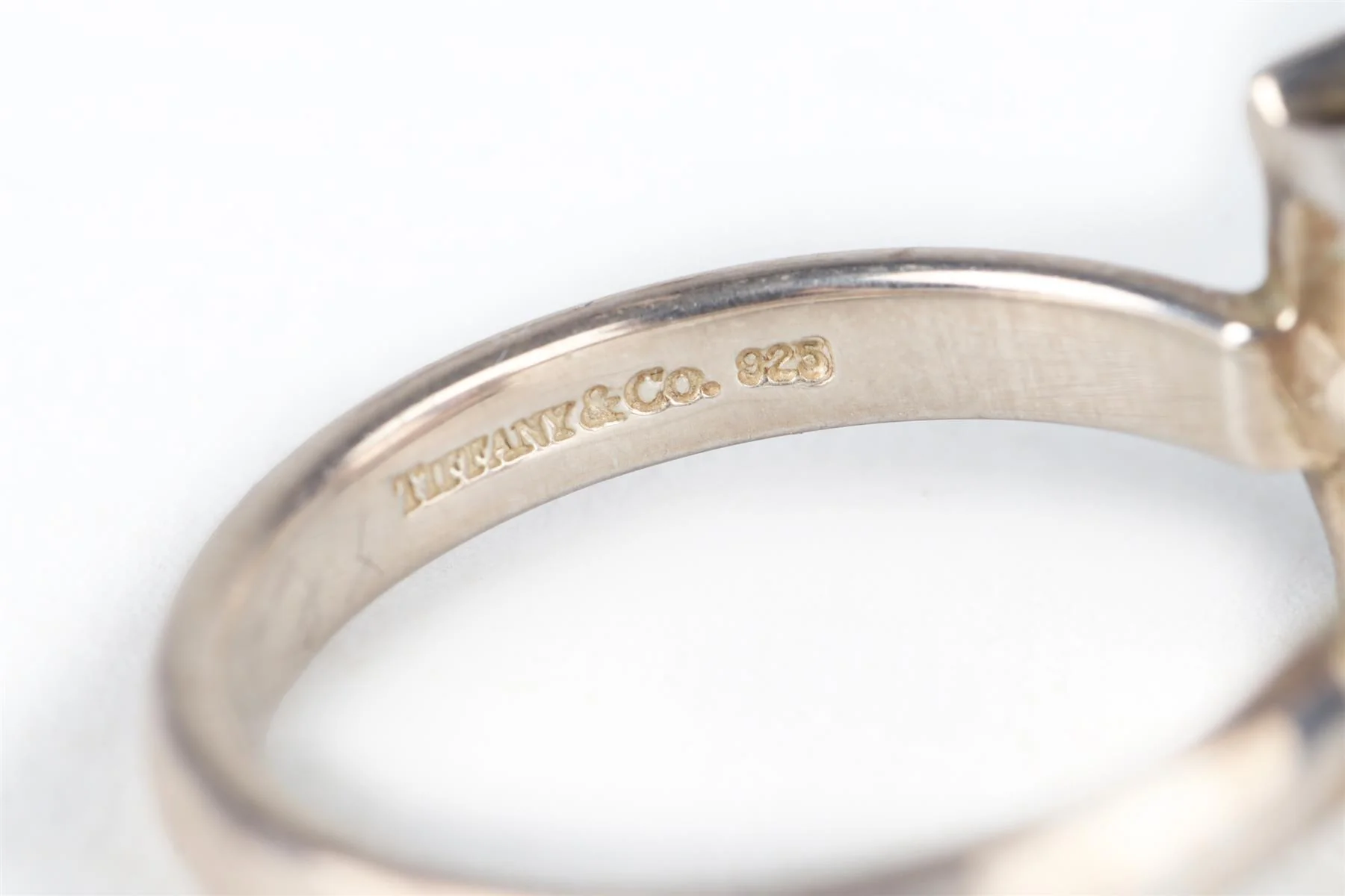 TIFFANY & CO + PALOMA PICASSO PINK SUGAR STACKS STERLING SILVER RING UK P - Image 6