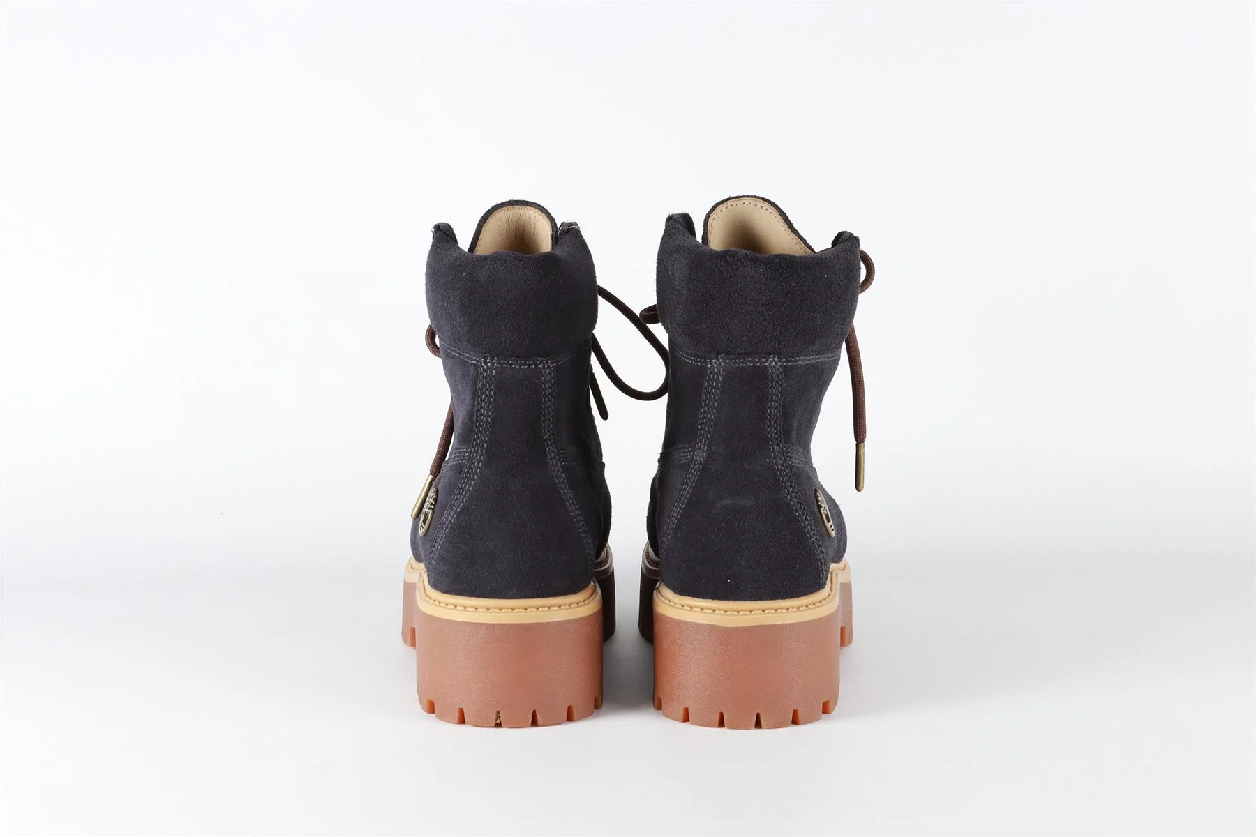 TIMBERLAND BLUE SUEDE ANKLE BOOTS EU 38.5 UK 5.5 US 8.5 - Image 5