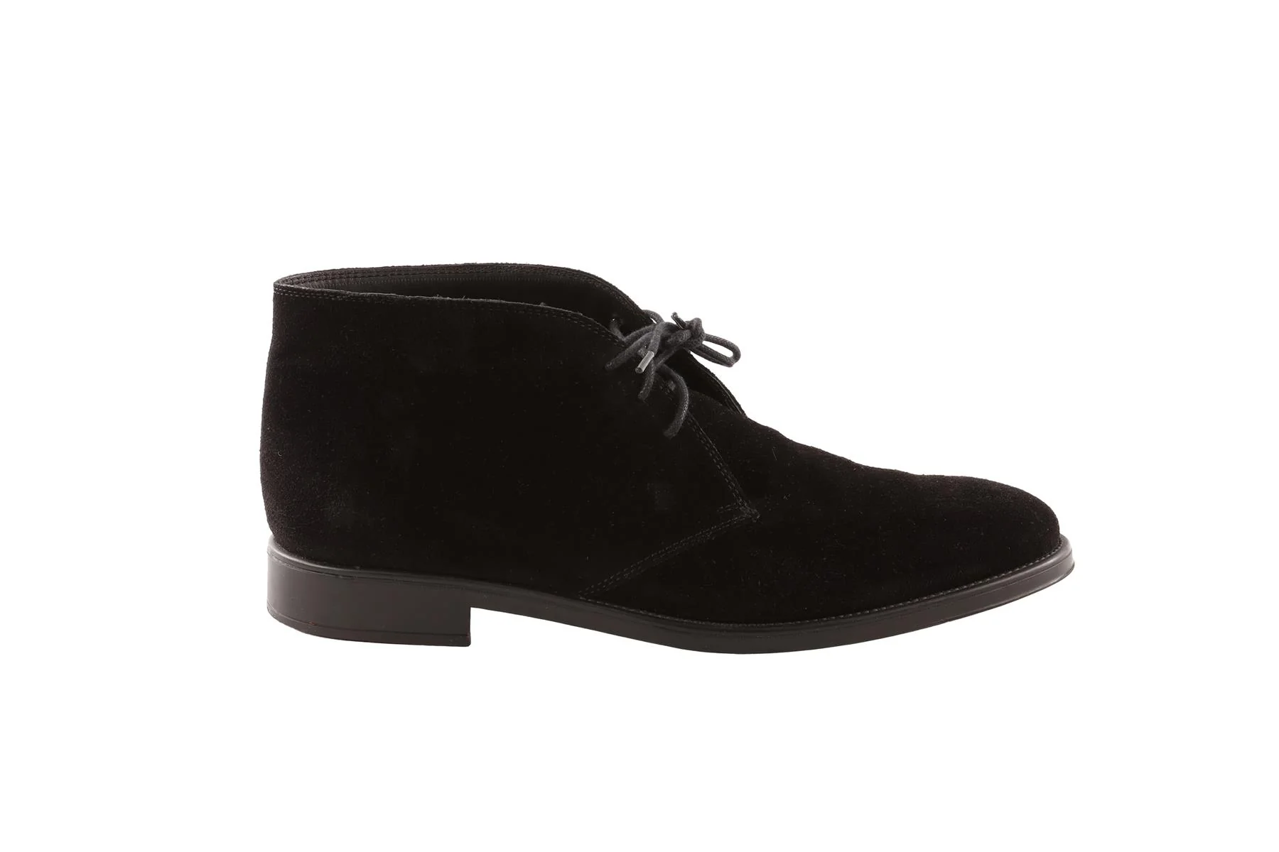 TOD'S BLACK MEN'S SUEDE ANKLE BOOTS EU 42 UK 9 US 12 - Image 2