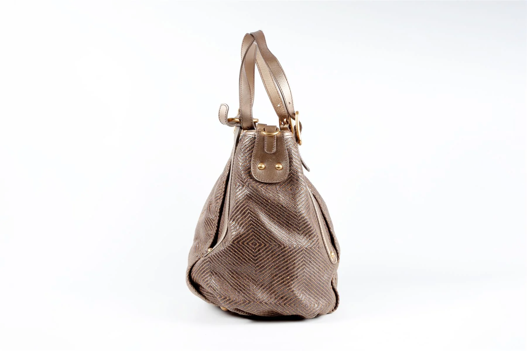 TOD'S BROWN LEATHER SHOULDER BAG - Image 5