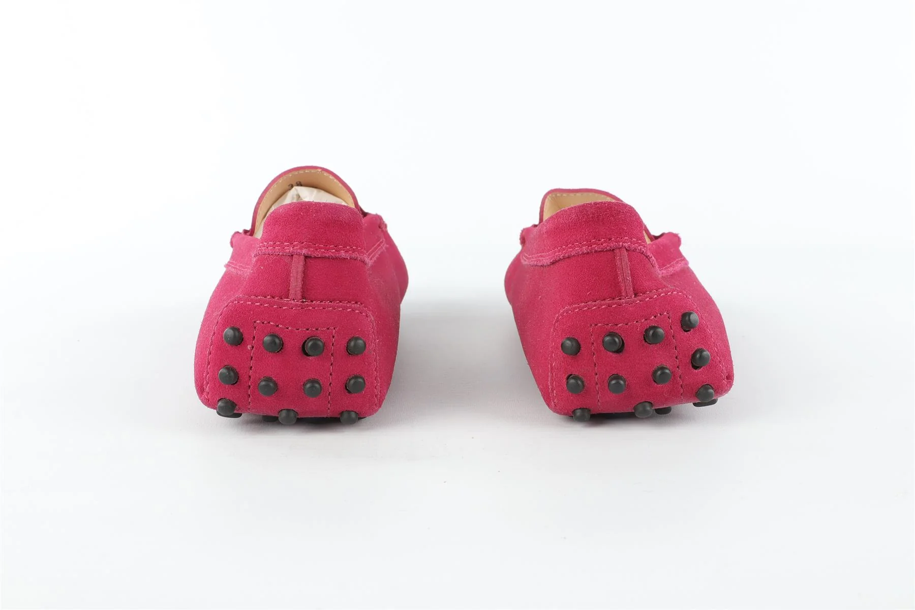 TOD'S PINK SUEDE LOAFERS EU 38 UK 5 US 8 - Image 5