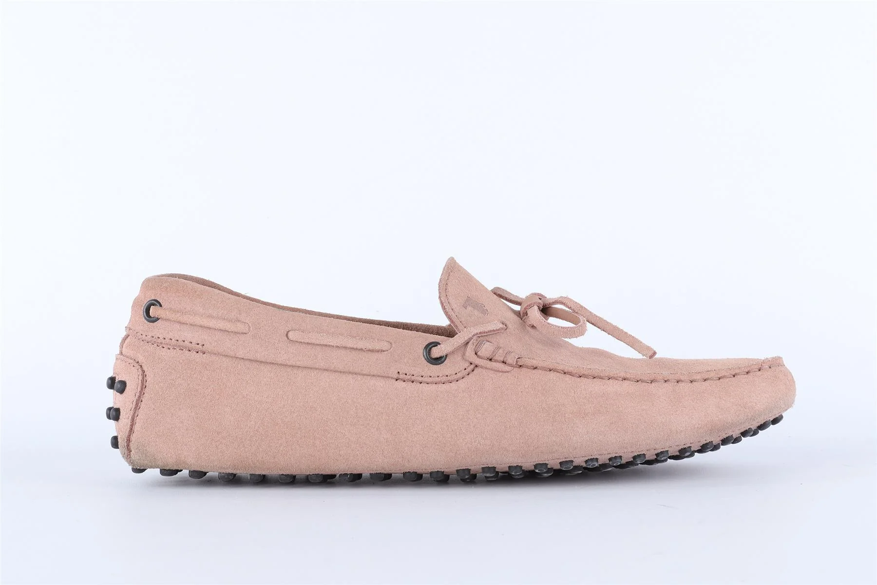 TOD'S PINK SUEDE MEN'S LOAFERS EU 41.5 UK 7.5 US 8.5 - Image 2