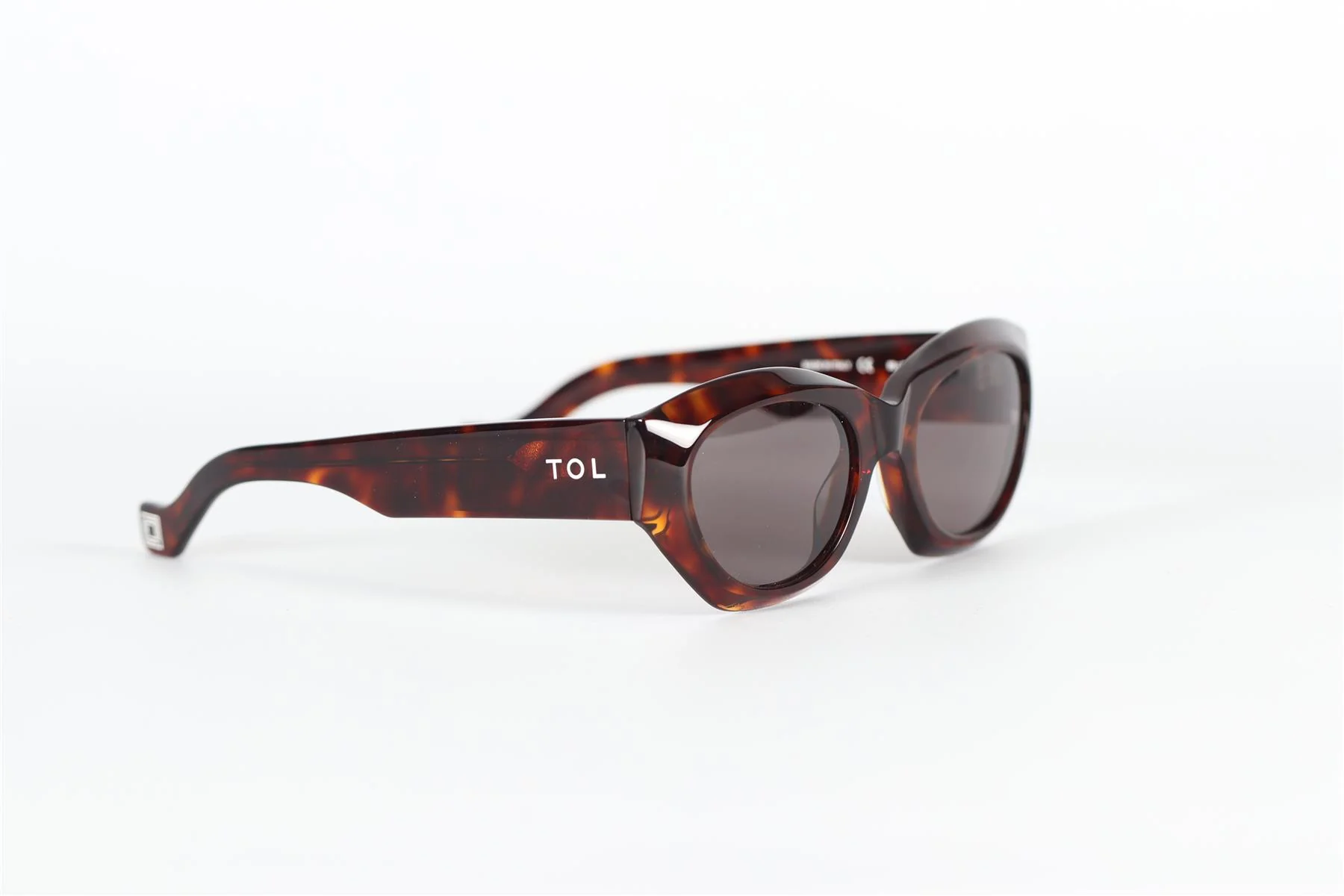 TOL EYEWEAR CAT EYE TORTOISESHELL ACETATE SUNGLASSES - Image 2