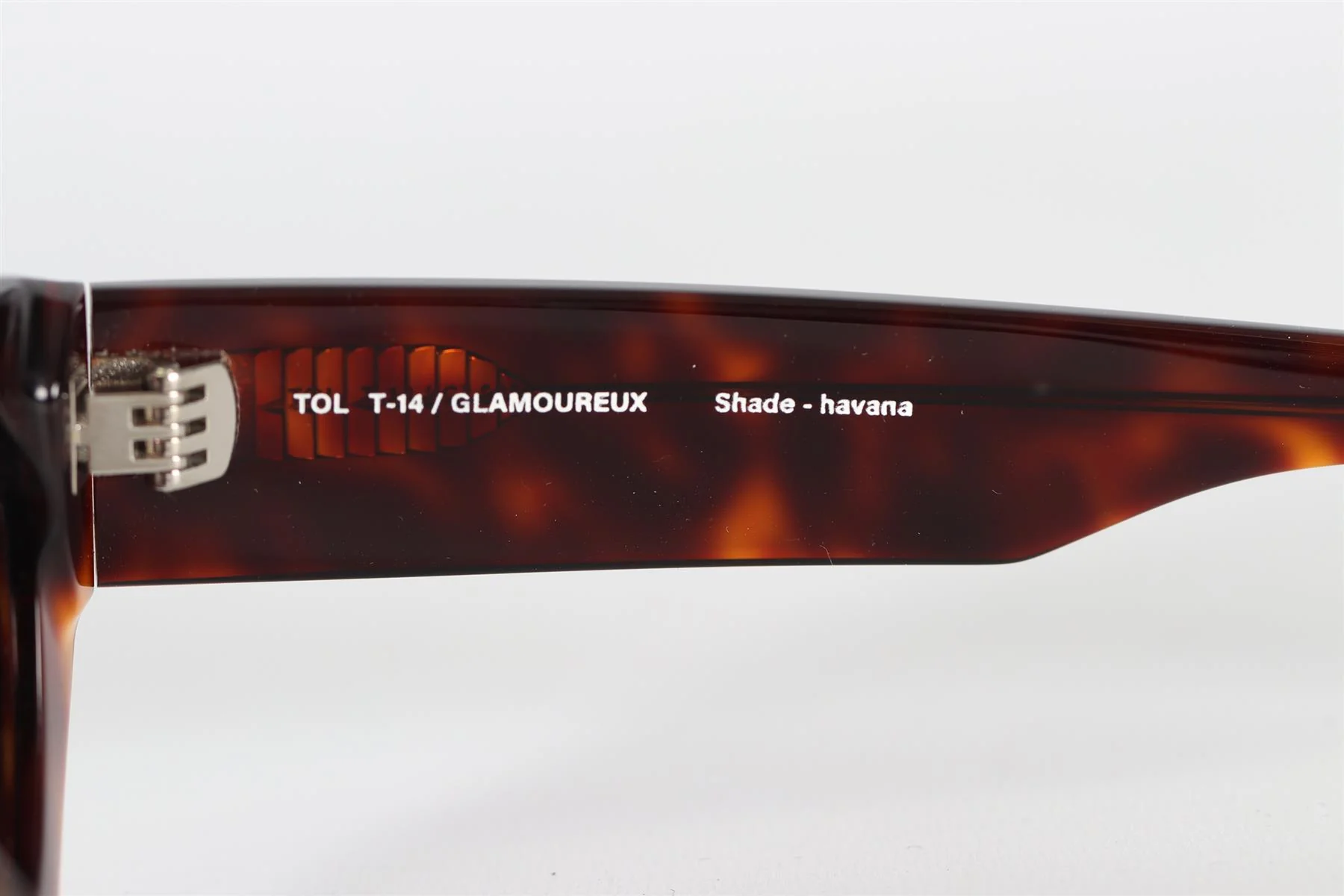 TOL EYEWEAR CAT EYE TORTOISESHELL ACETATE SUNGLASSES - Image 5