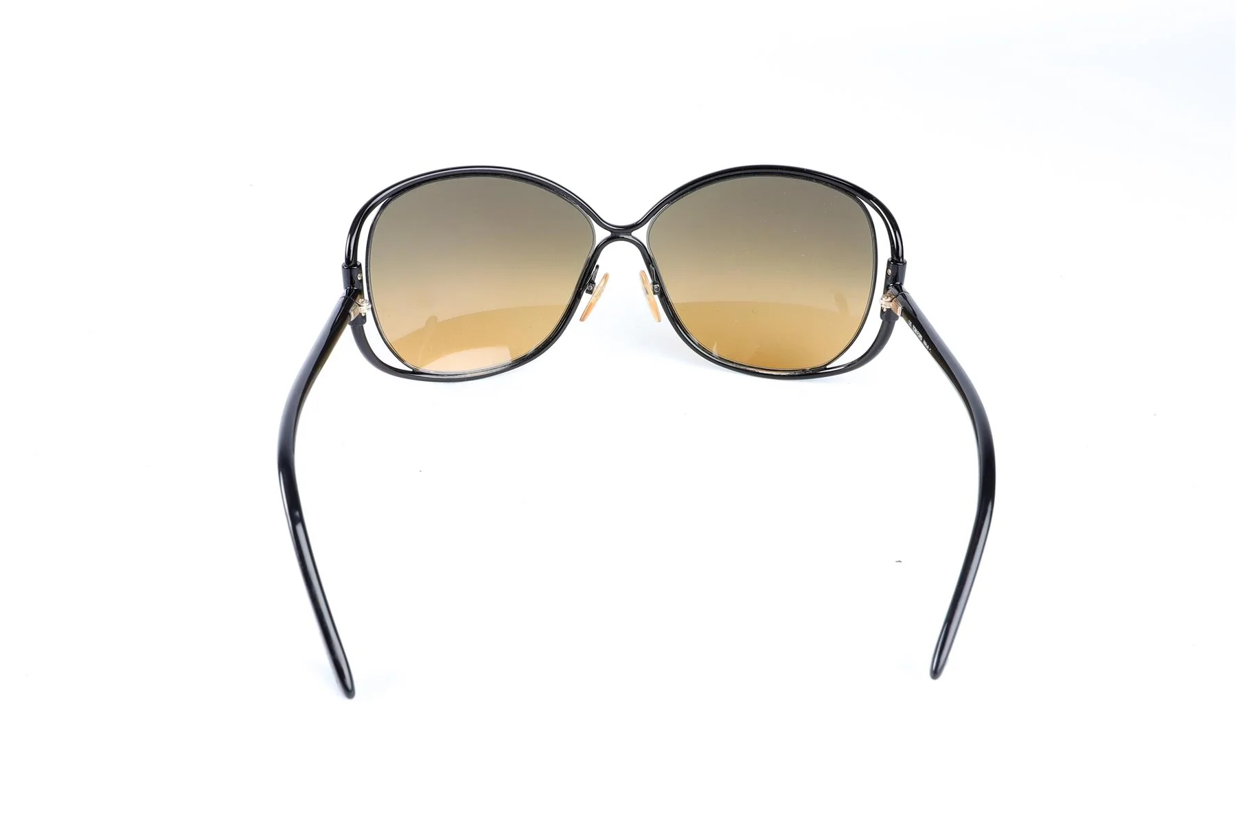 TOM FORD BLACK FRAME SUNGLASSES - Image 4
