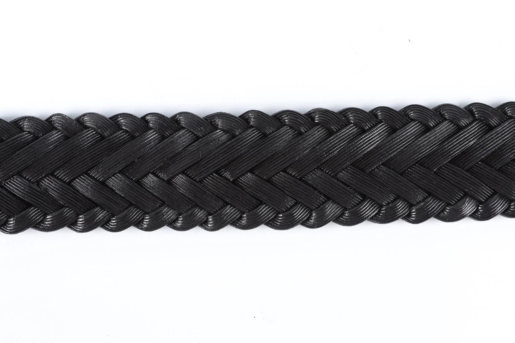 TOM FORD BLACK MEN'S LEATHER BELT 90 CM - Image 8