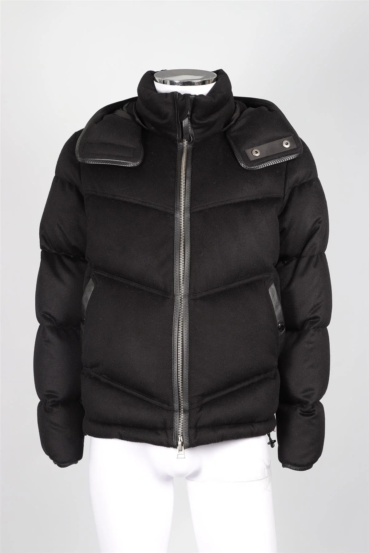 TOM FORD BLACK MEN'S PADDED DOWN JACKET IT 48 UK/US CHEST 38 - Image 2