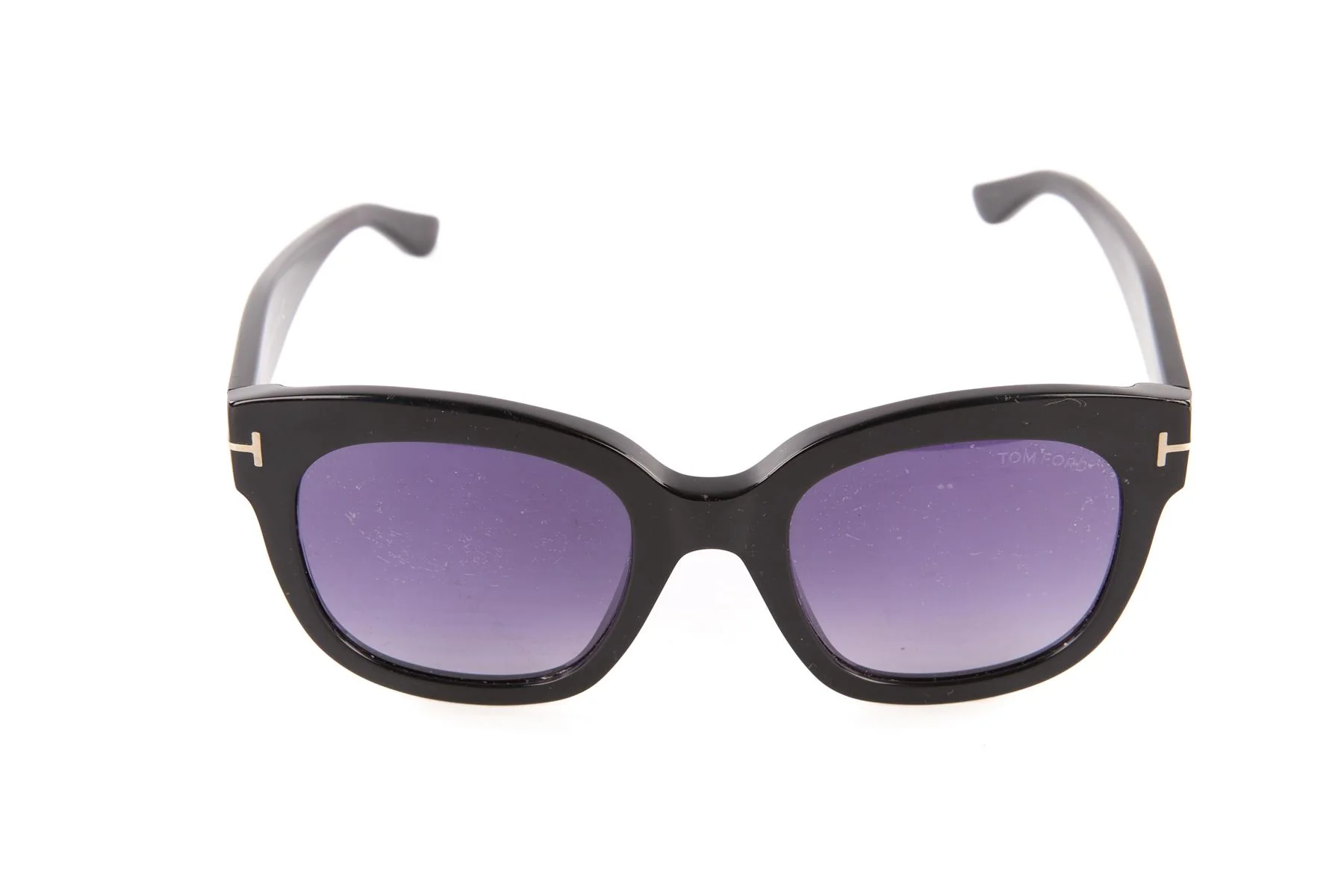 TOM FORD BLACK SQUARE FRAME ACETATE SUNGLASSES - Image 3