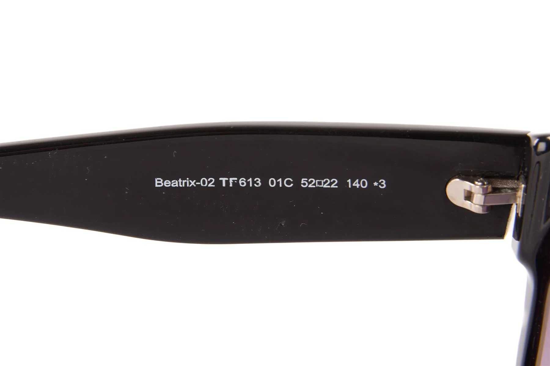 TOM FORD BLACK SQUARE FRAME ACETATE SUNGLASSES - Image 6