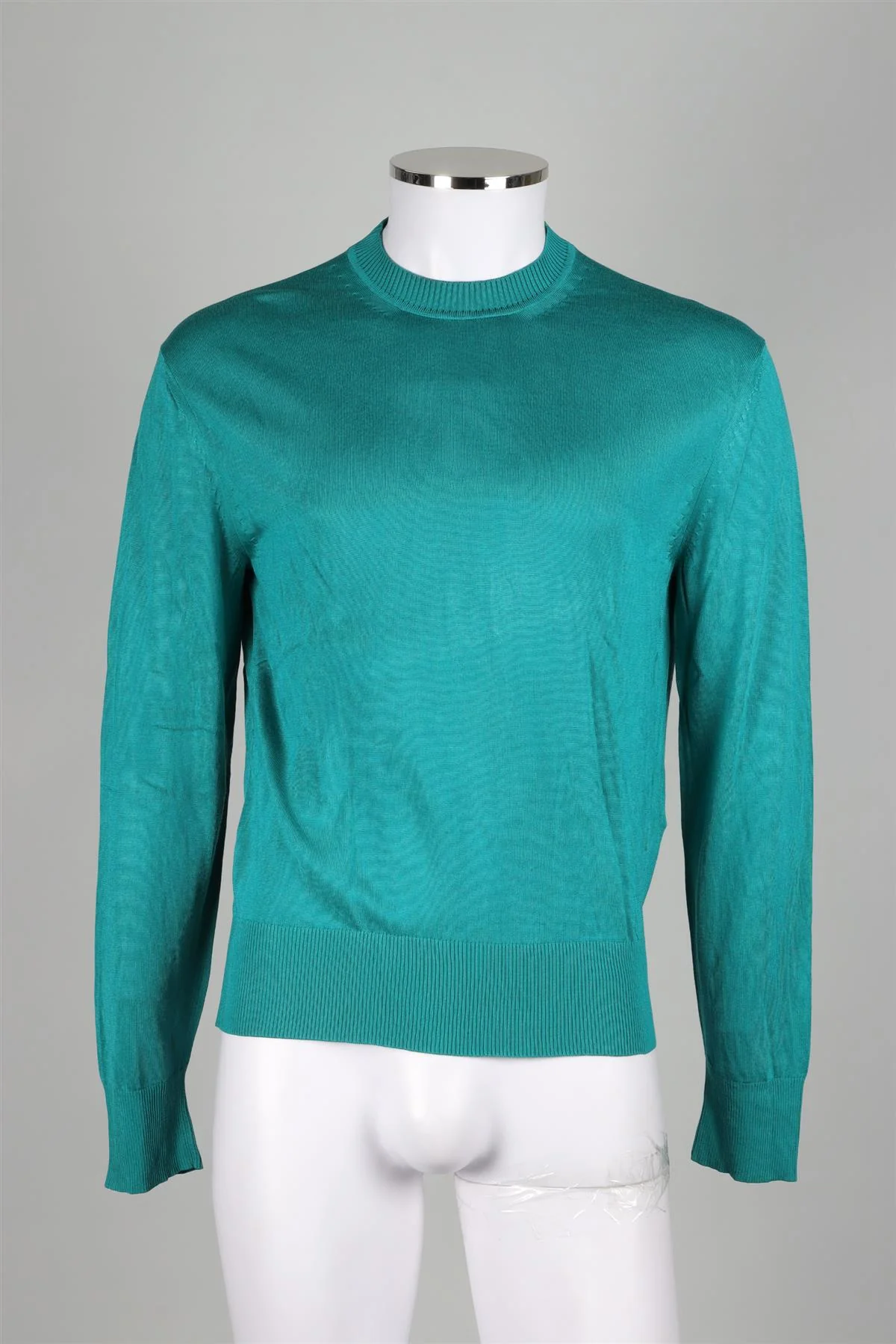 TOM FORD BLUE MEN'S COTTON SWEATER IT 52 UK 42 - Image 2